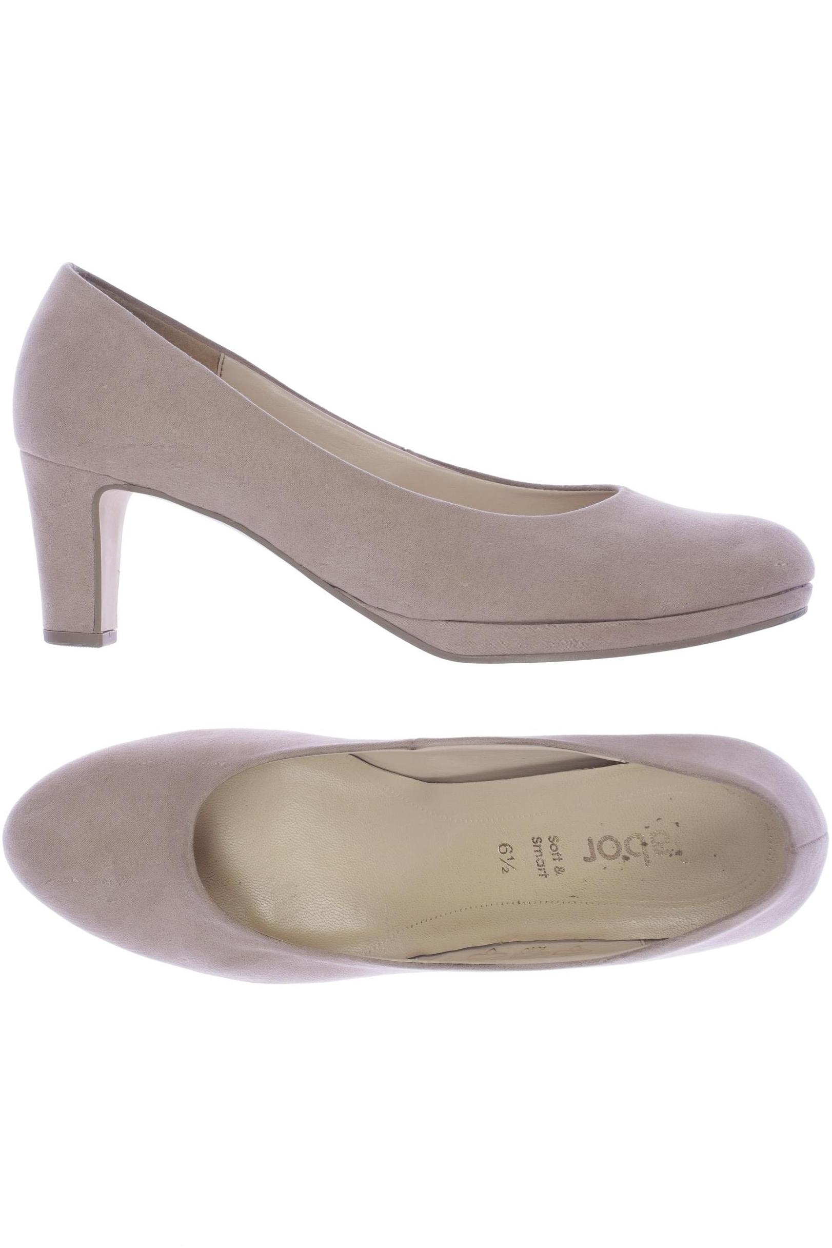 

Gabor Damen Pumps, beige, Gr. 6.5