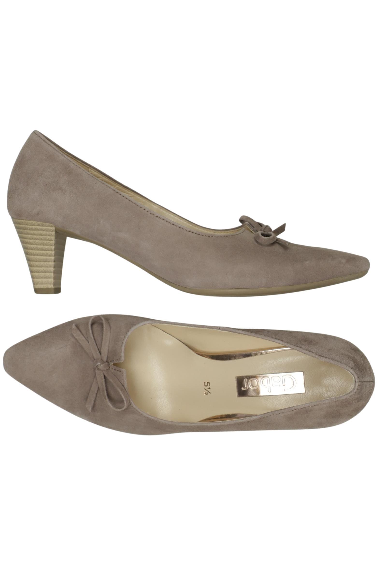 

Gabor Damen Pumps, beige, Gr. 5.5