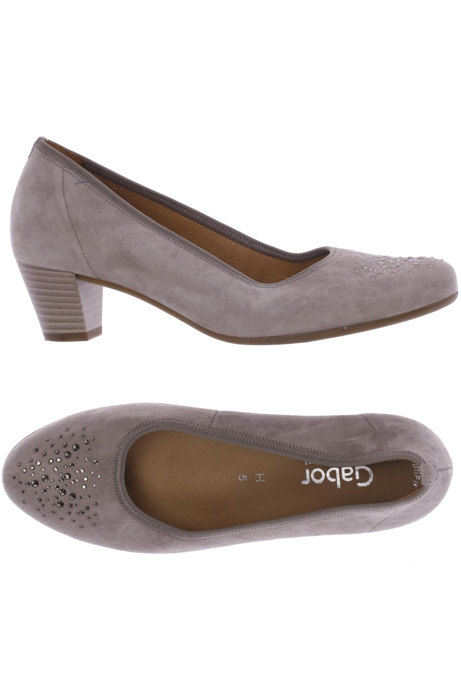 

Gabor Damen Pumps, beige, Gr. 5