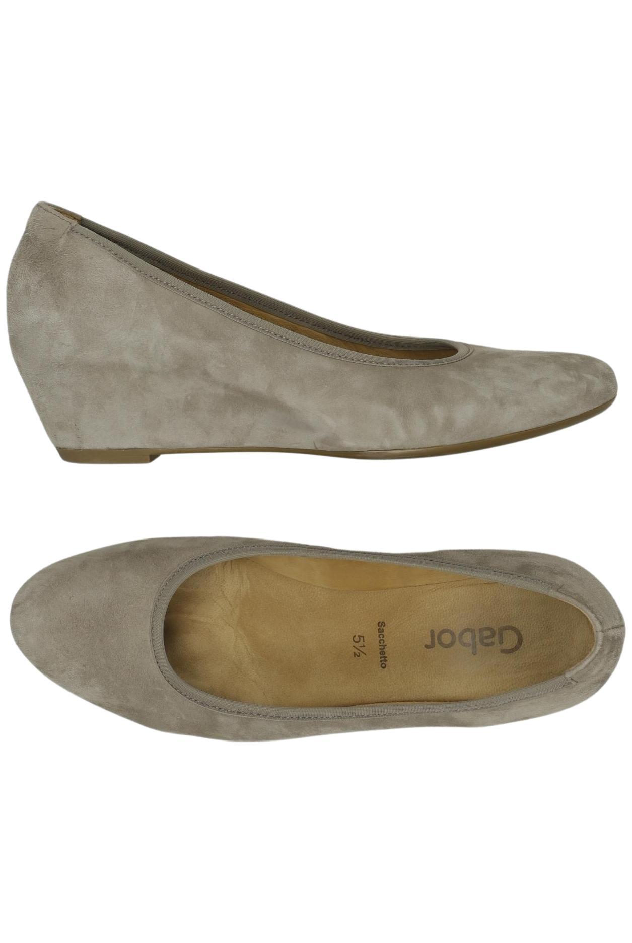 

Gabor Damen Pumps, beige, Gr. 5.5