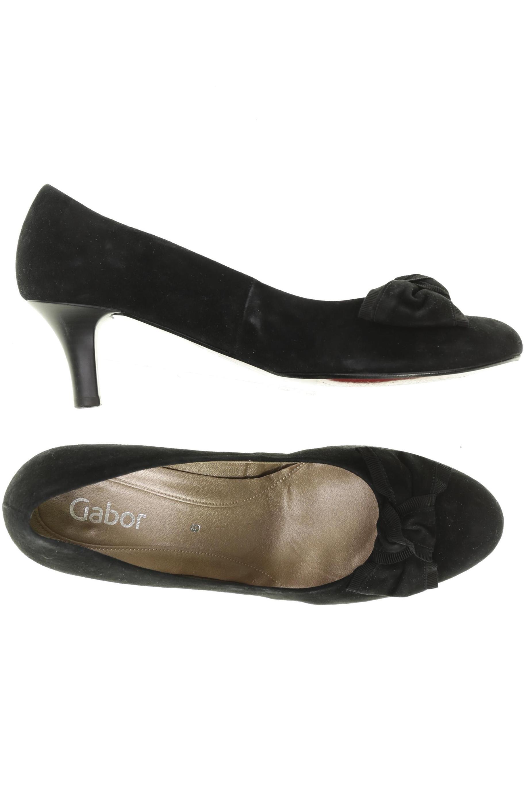 

Gabor Damen Pumps, schwarz, Gr. 6