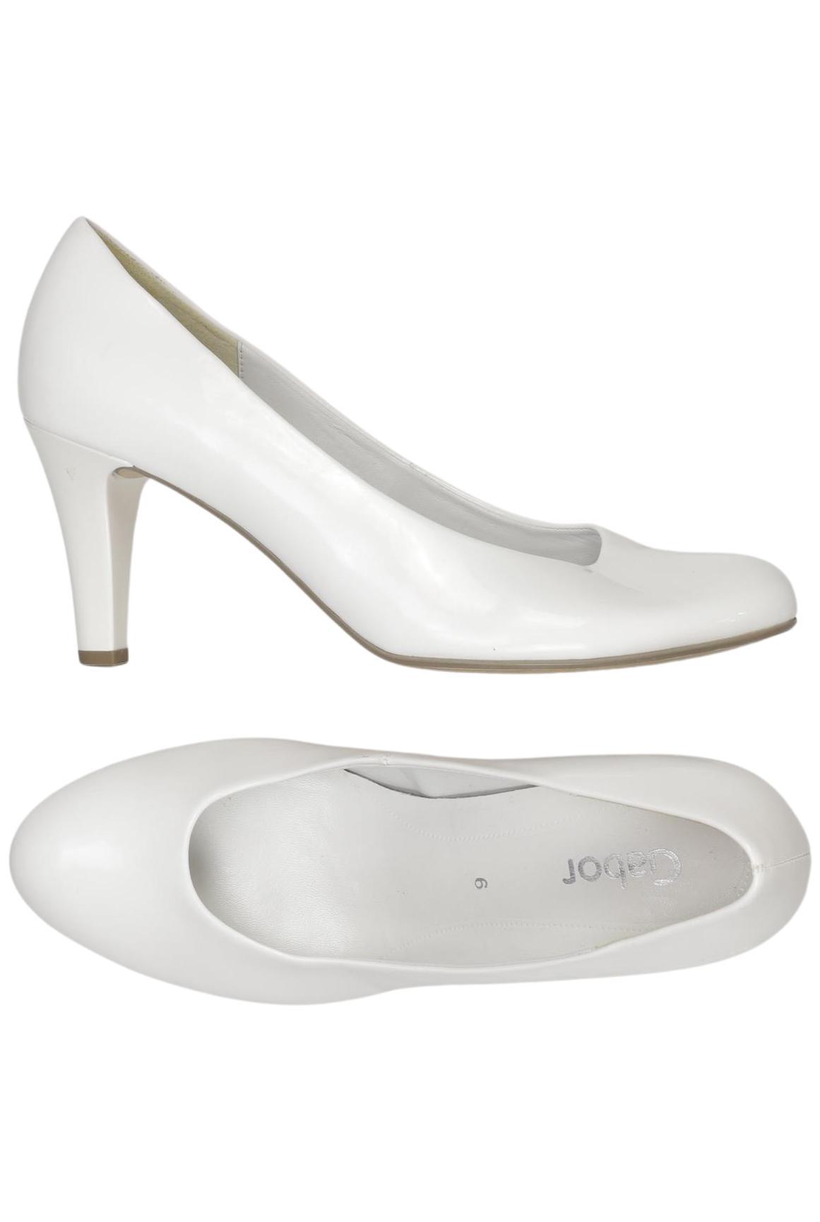 

Gabor Damen Pumps, weiß, Gr. 6