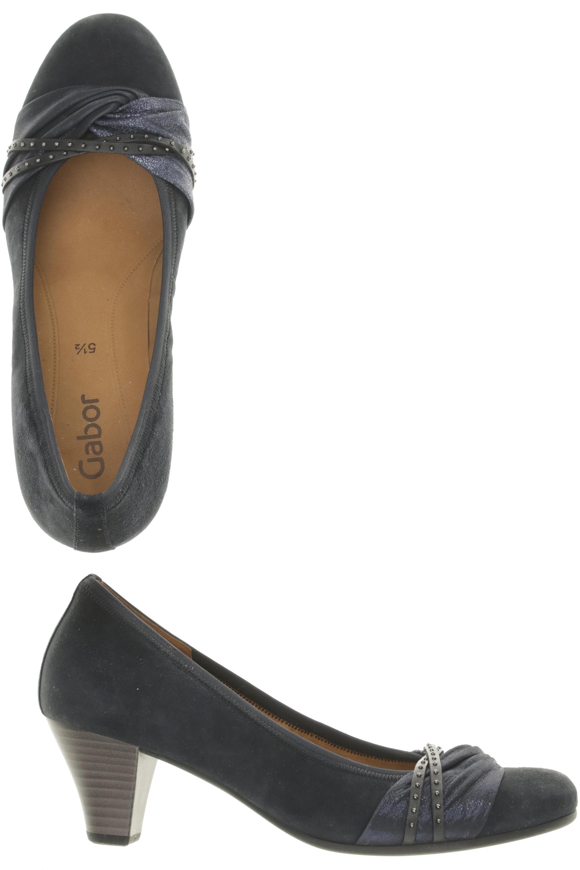 

Gabor Damen Pumps, blau, Gr. 5.5