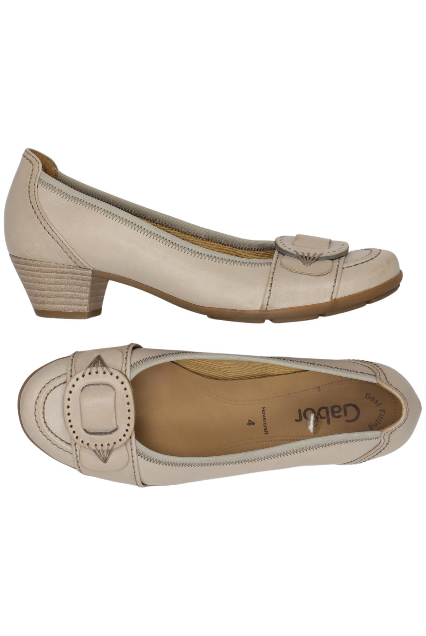 

Gabor Damen Pumps, beige, Gr. 4