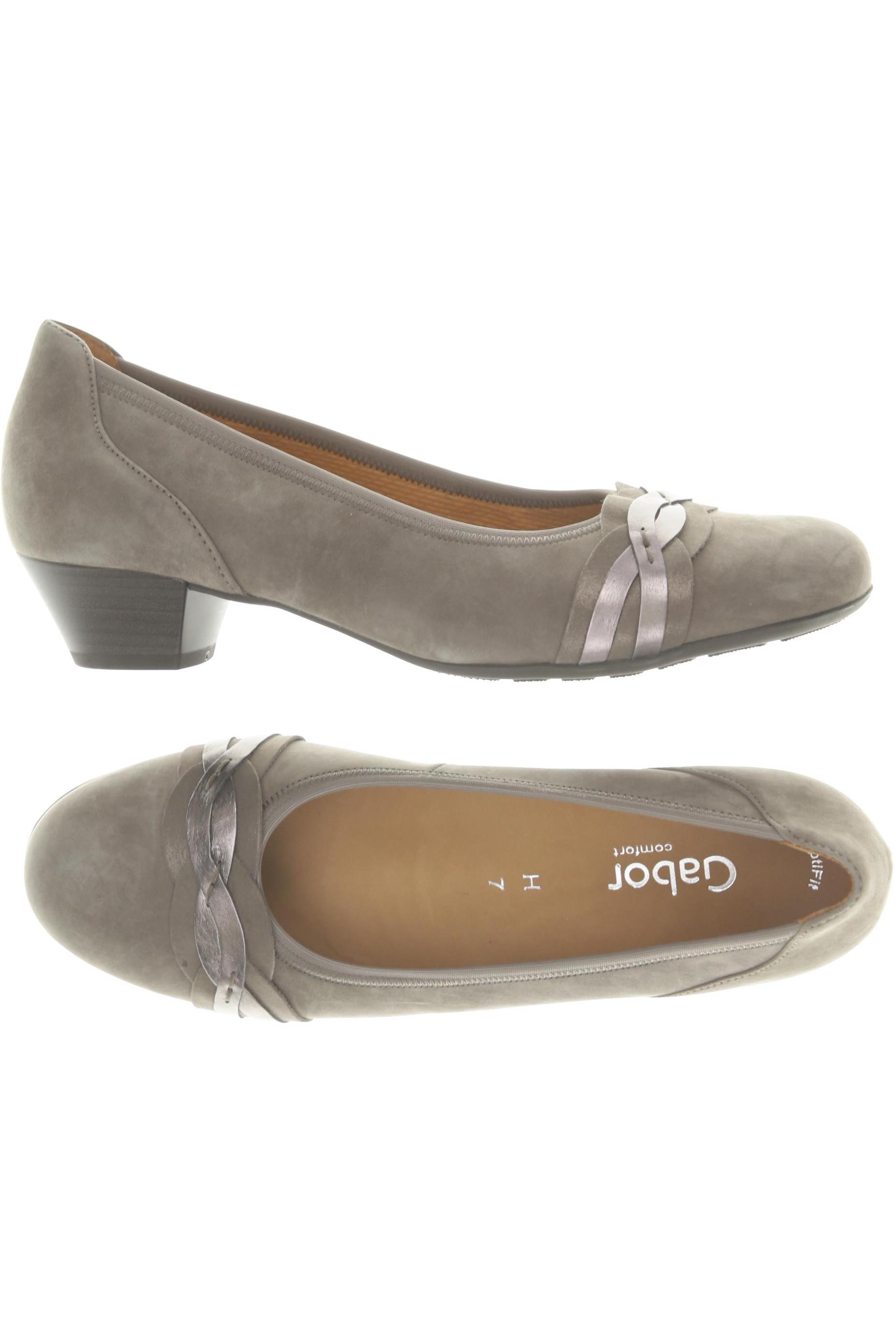 

Gabor Damen Pumps, grau, Gr. 7