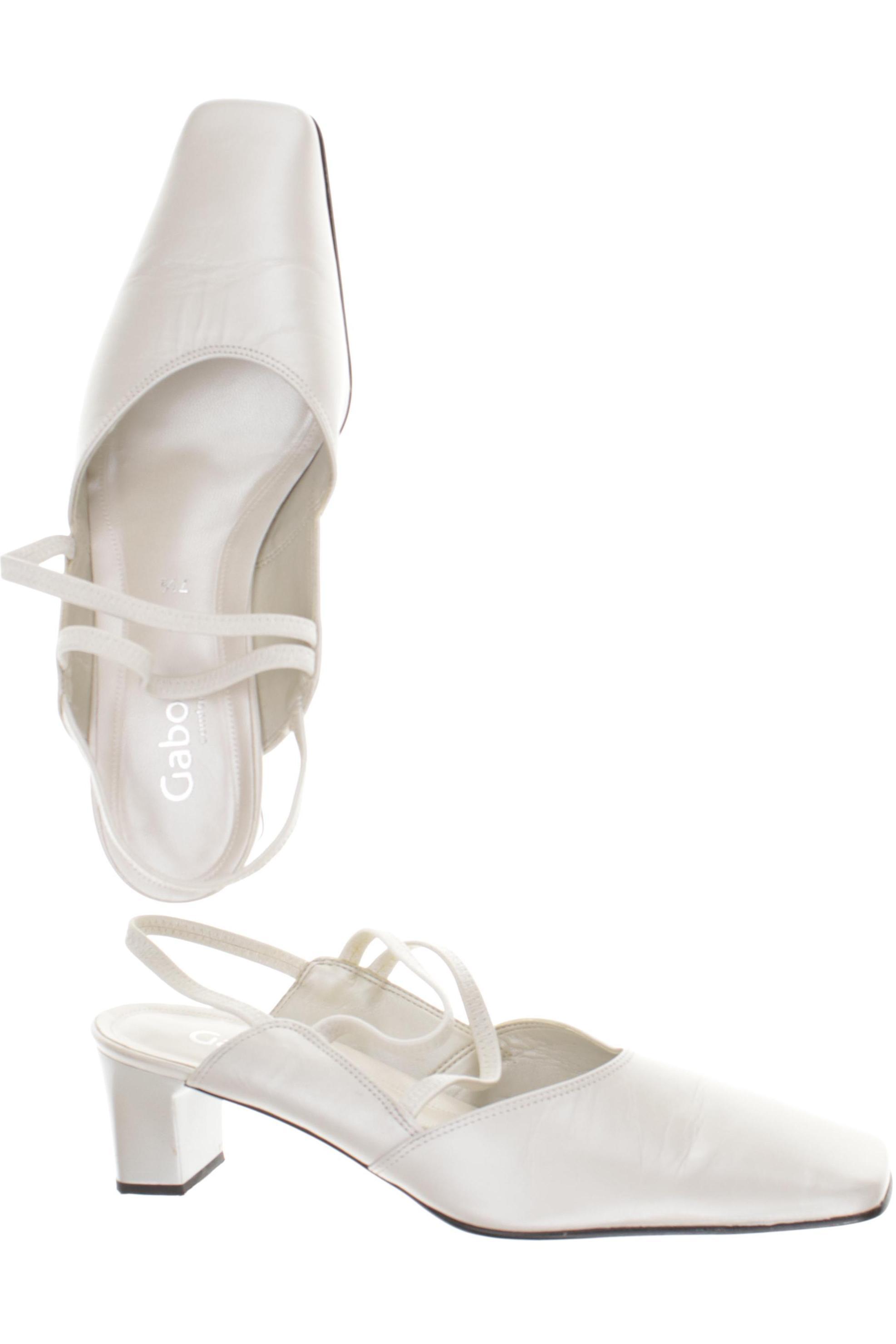 

Gabor Damen Pumps, weiß, Gr. 7.5
