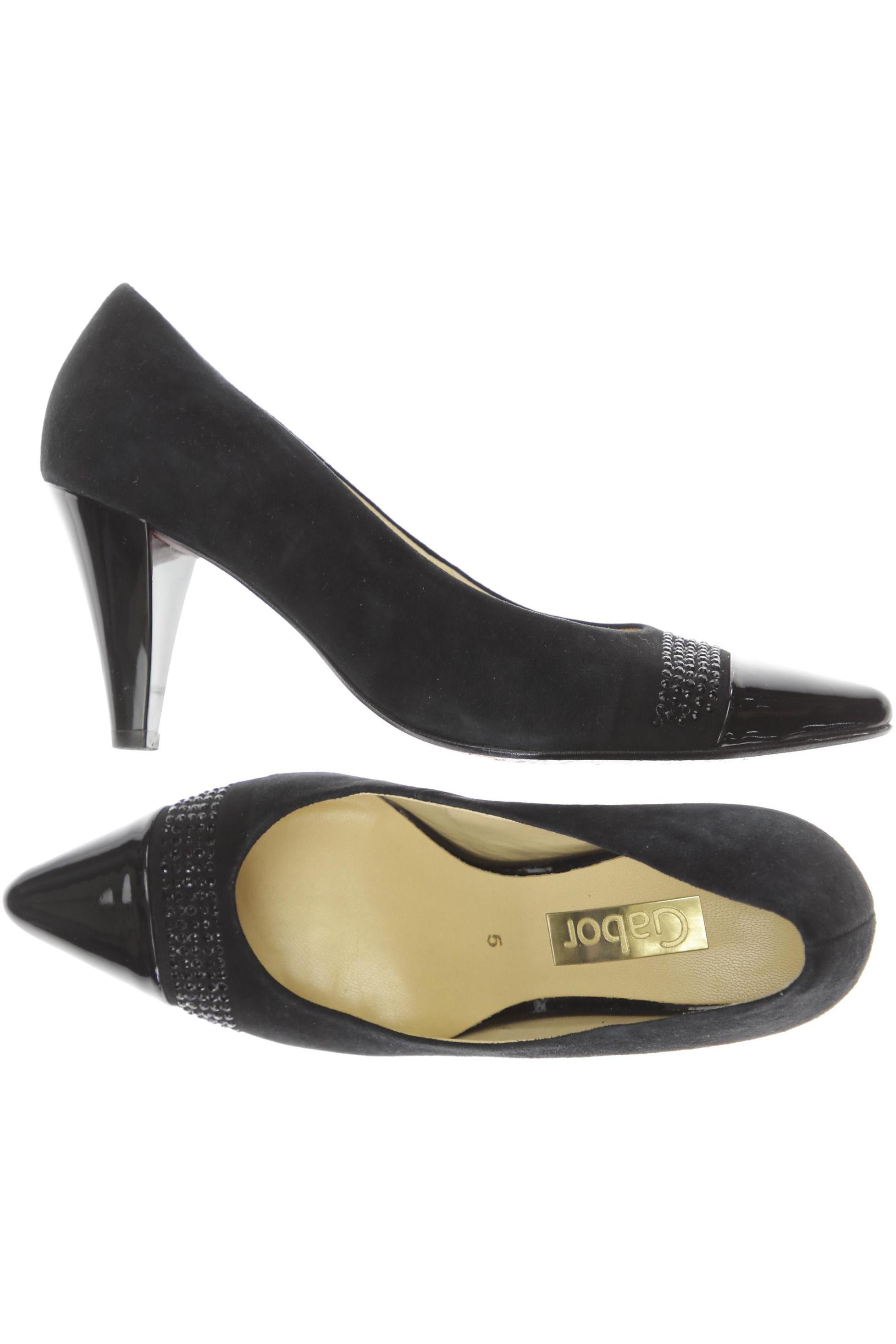 

Gabor Damen Pumps, schwarz, Gr. 5