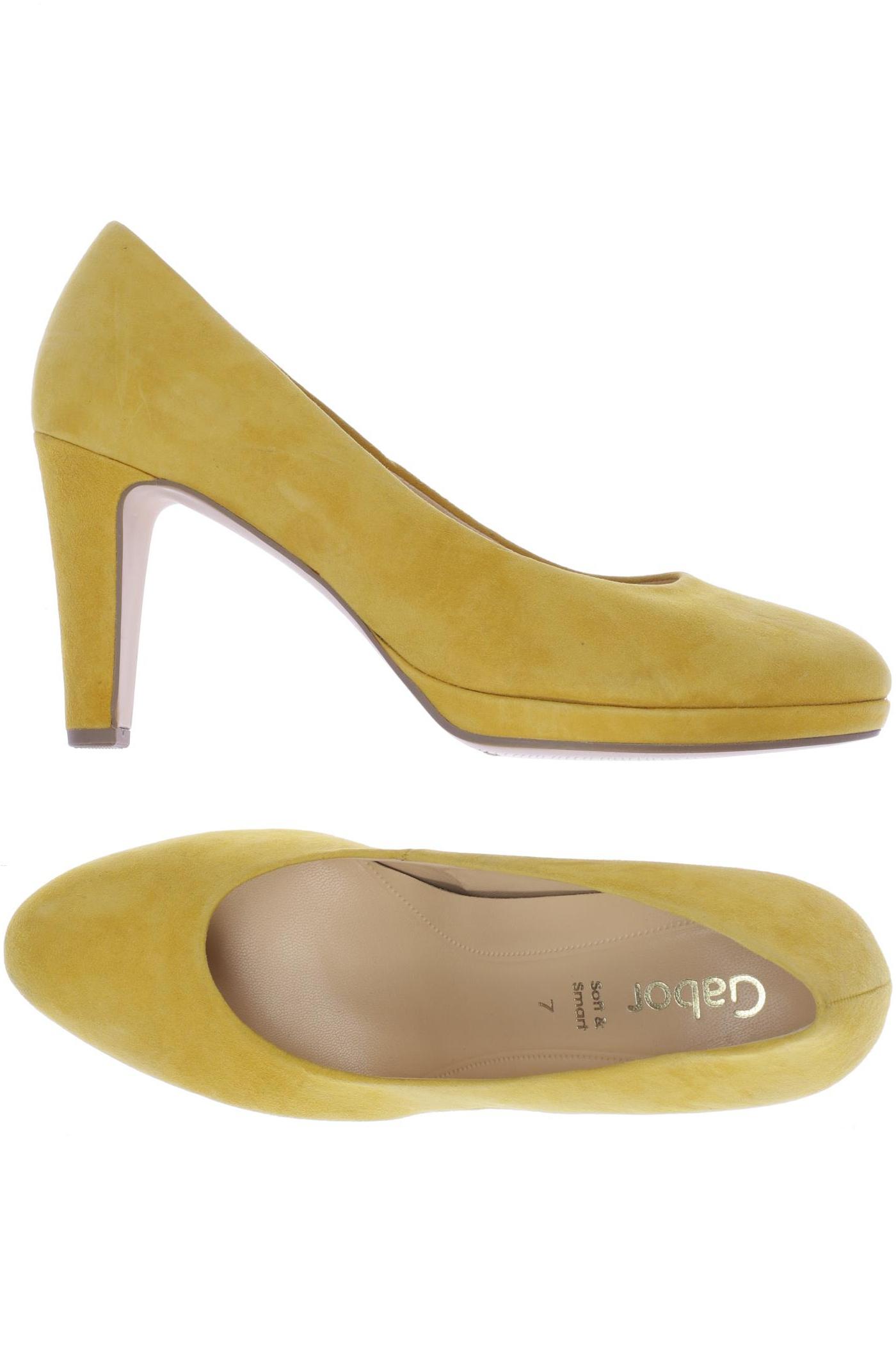 

Gabor Damen Pumps, gelb, Gr. 7