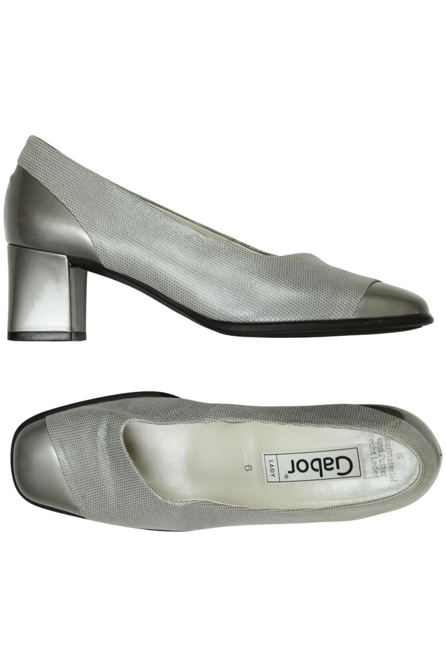 

Gabor Damen Pumps, grau, Gr. 6