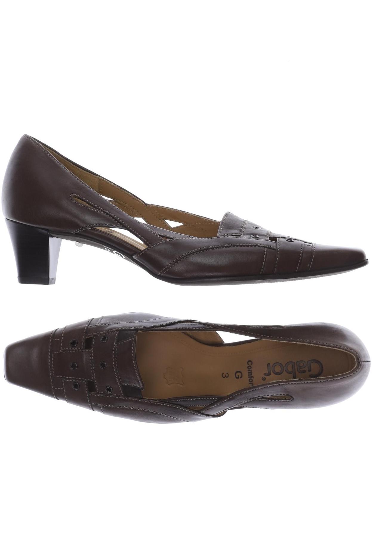 

Gabor Damen Pumps, braun, Gr. 3
