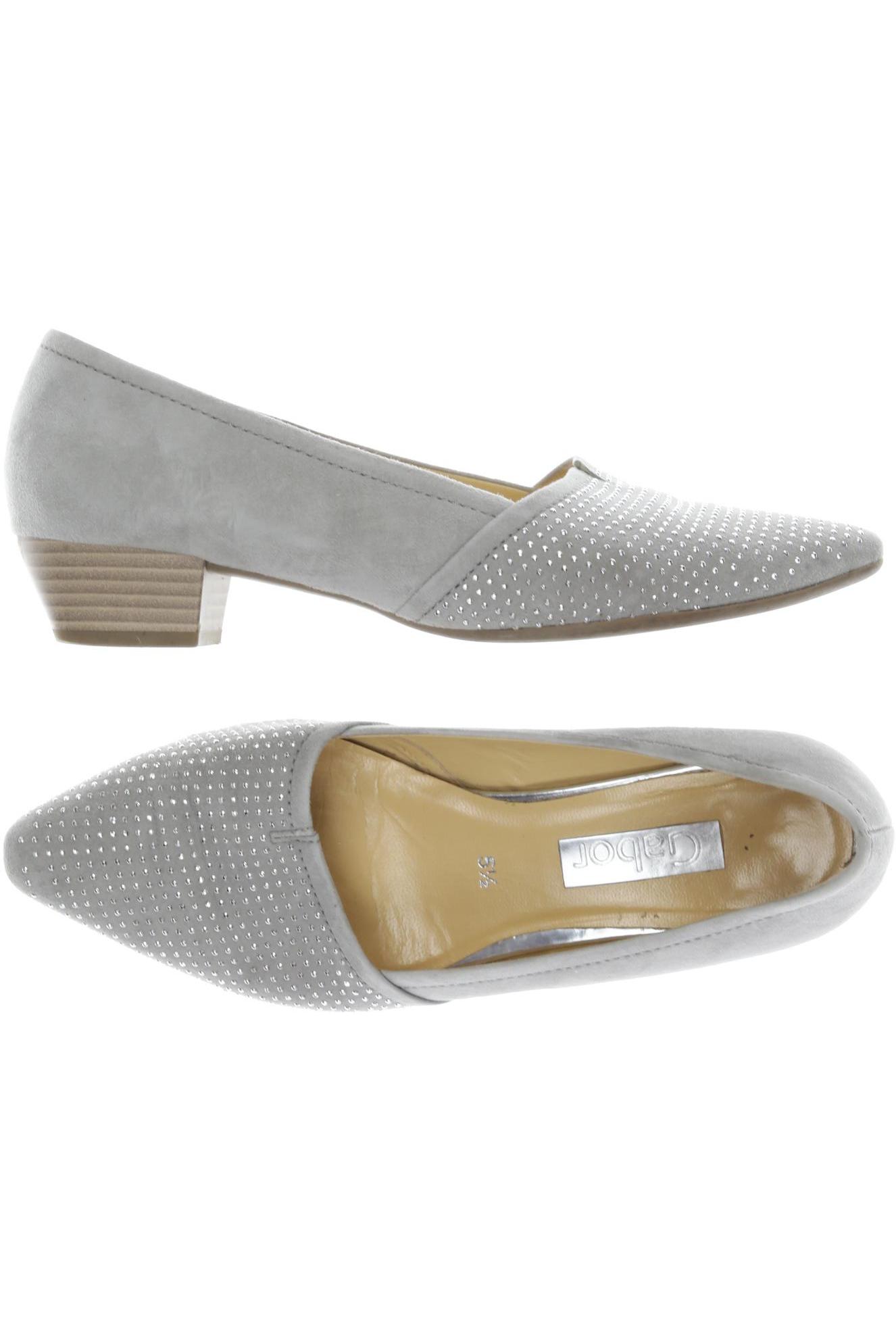 

Gabor Damen Pumps, grau, Gr. 5.5