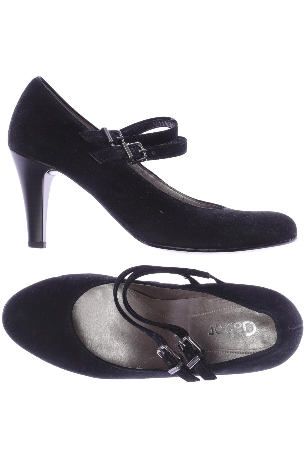 

Gabor Damen Pumps, schwarz, Gr. 4