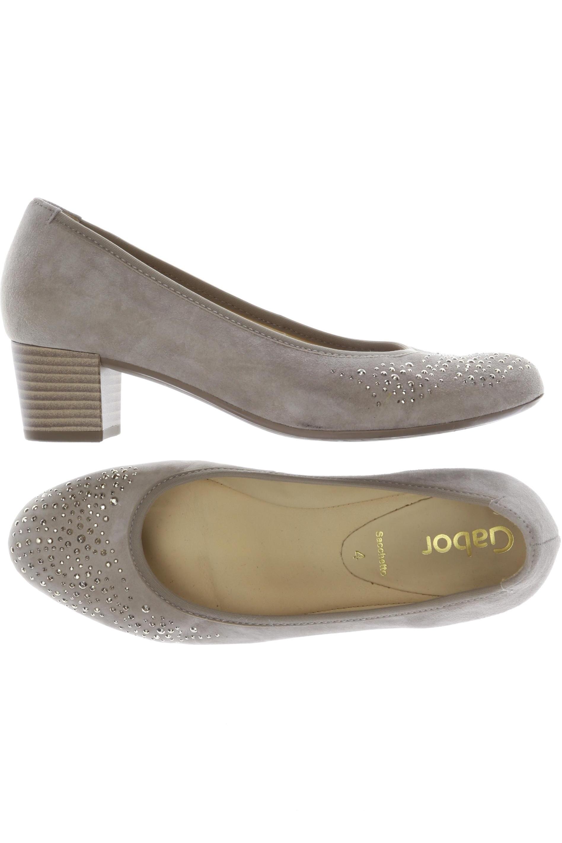 

Gabor Damen Pumps, beige, Gr. 4