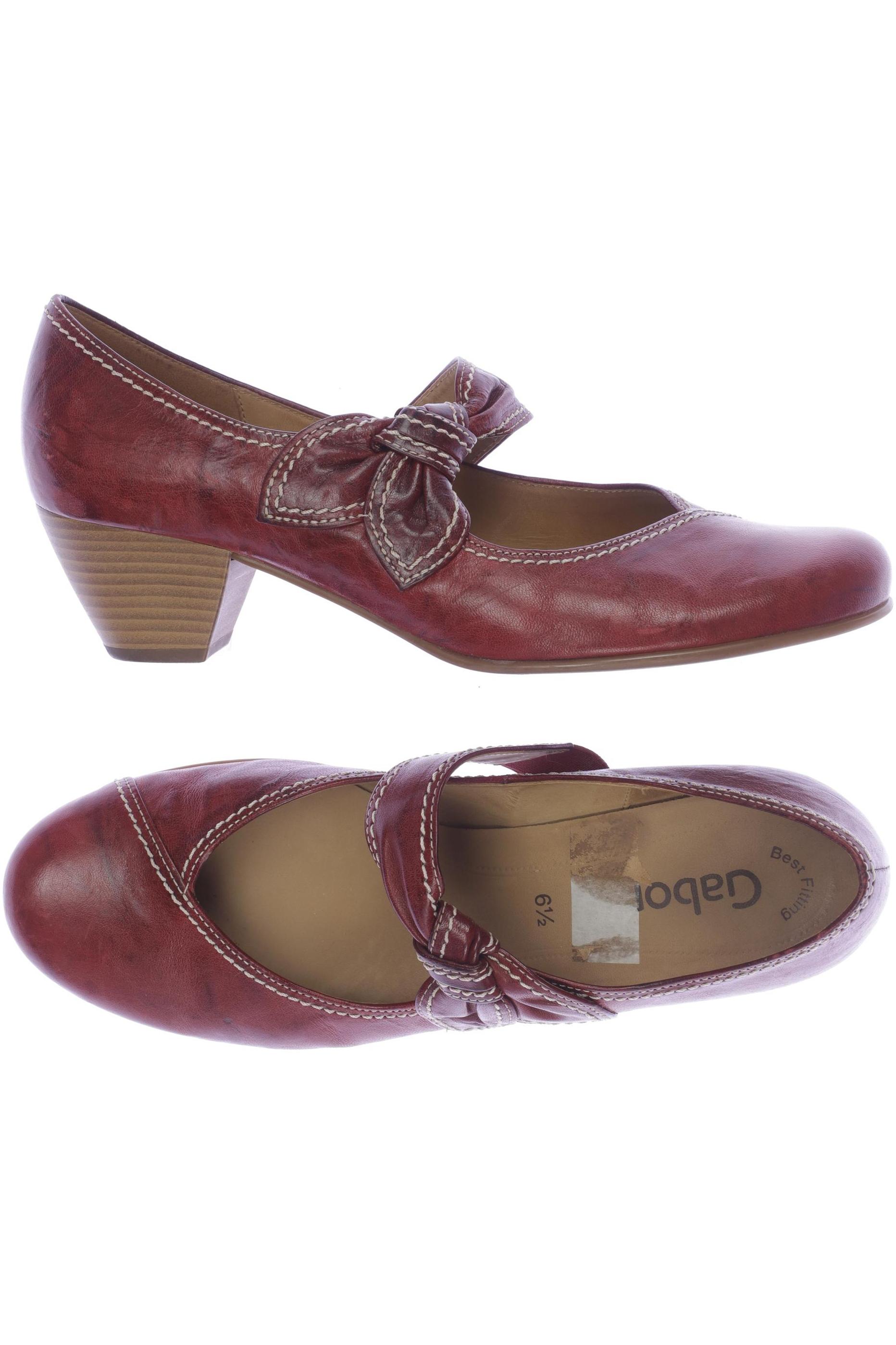

Gabor Damen Pumps, rot, Gr. 6.5