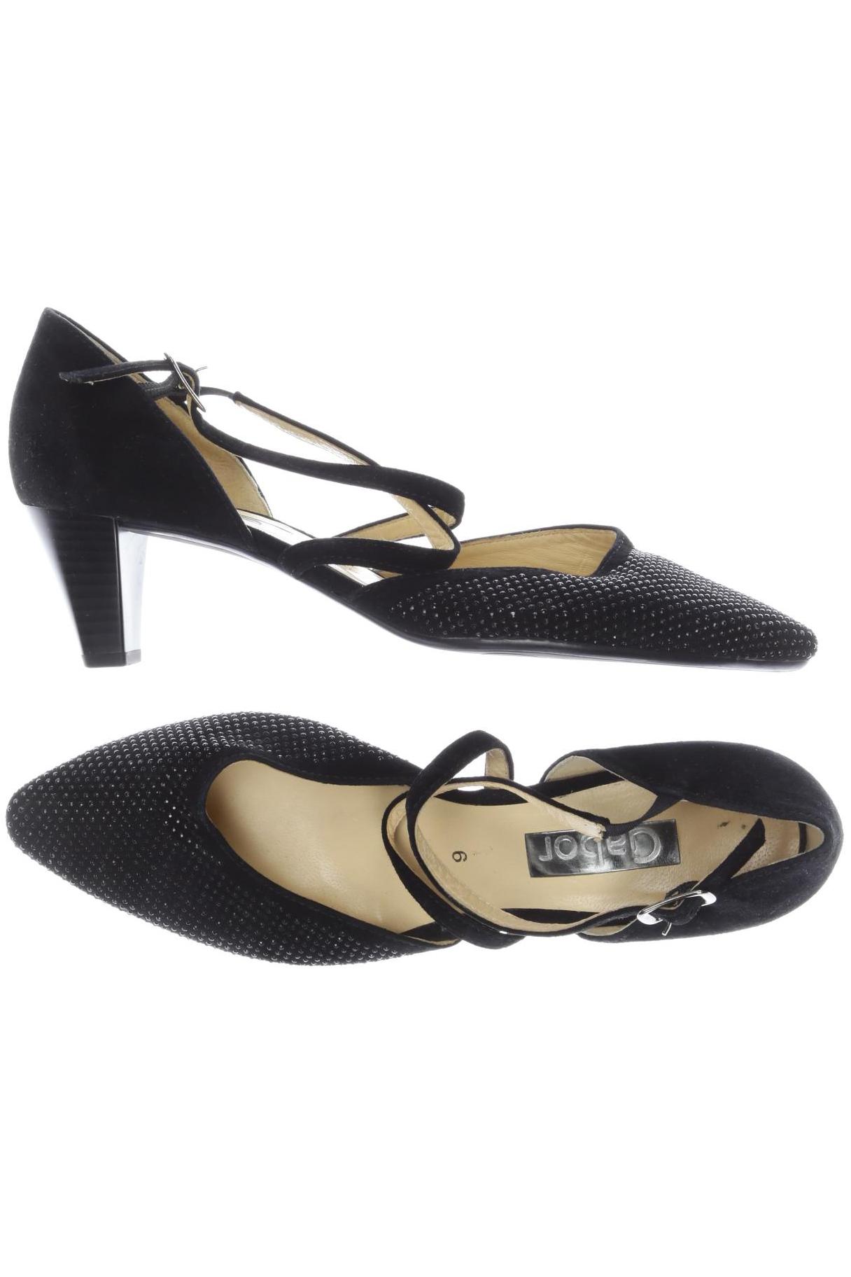 

Gabor Damen Pumps, schwarz, Gr. 6
