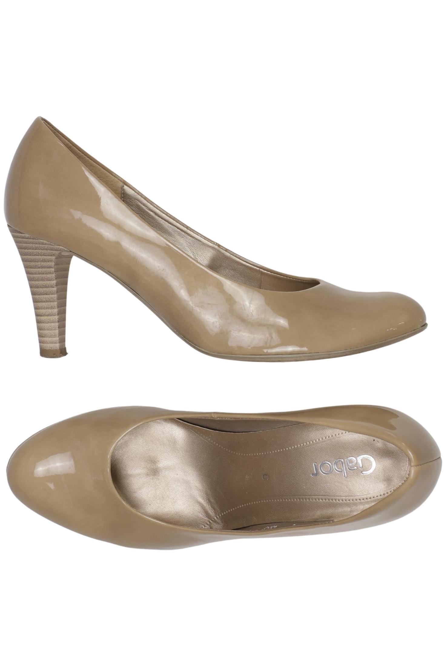 

Gabor Damen Pumps, beige, Gr. 6