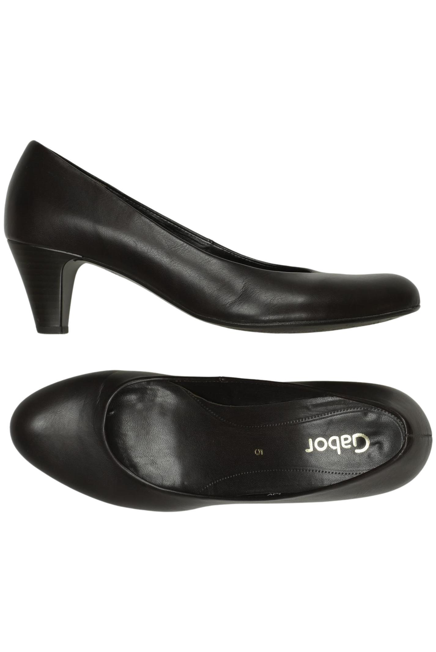 

Gabor Damen Pumps, schwarz, Gr. 5