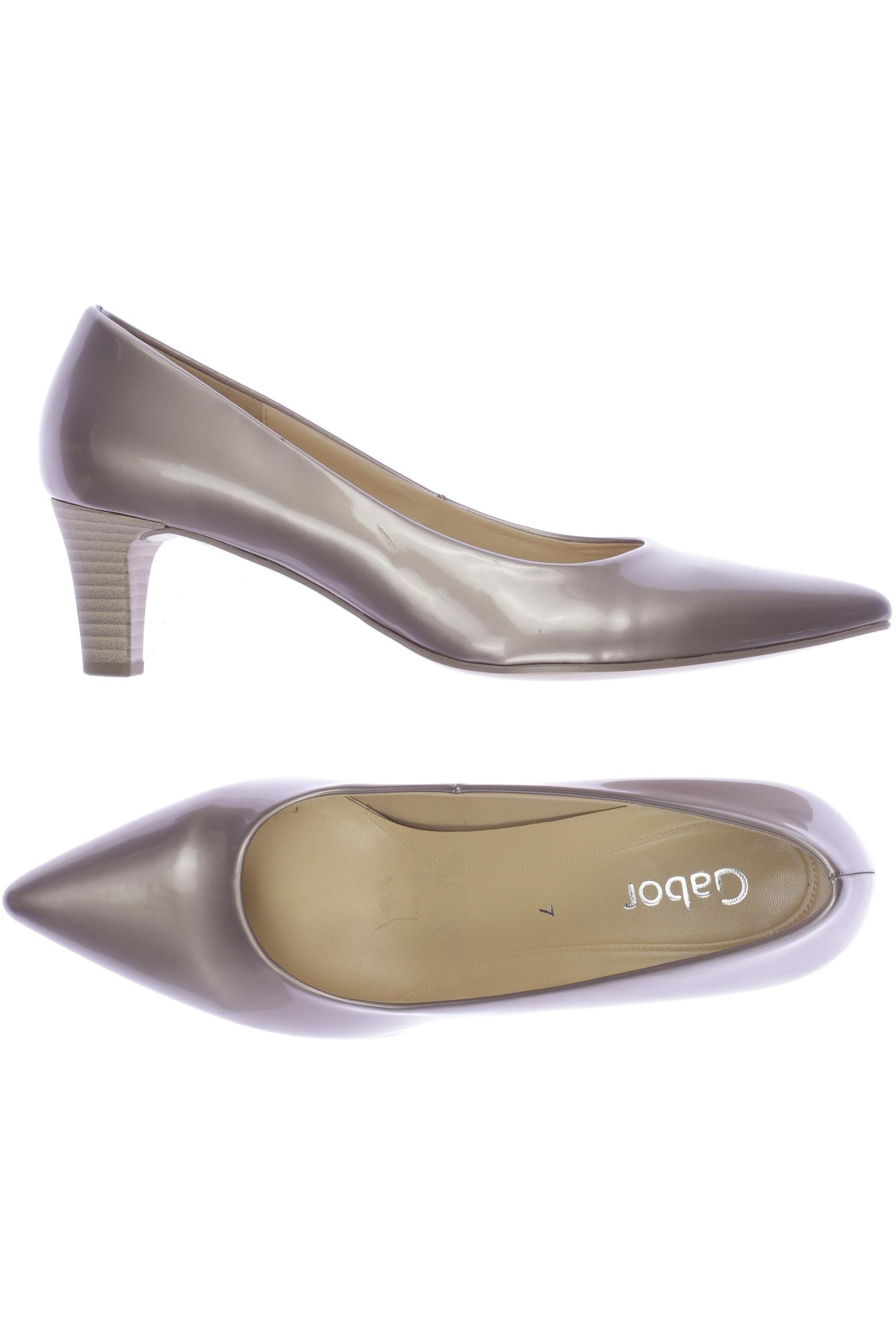 

Gabor Damen Pumps, beige, Gr. 7