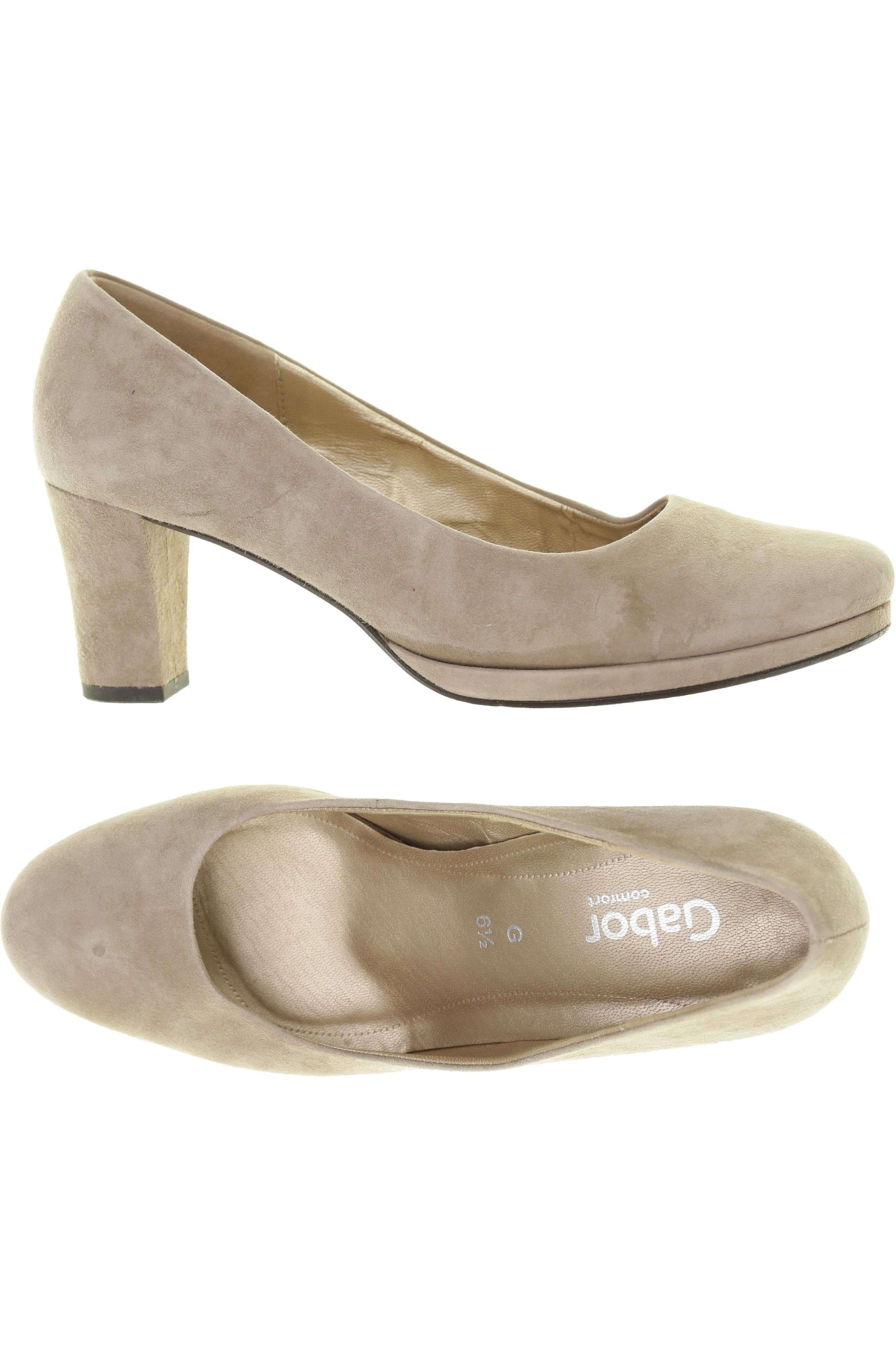 

Gabor Damen Pumps, beige, Gr. 6.5
