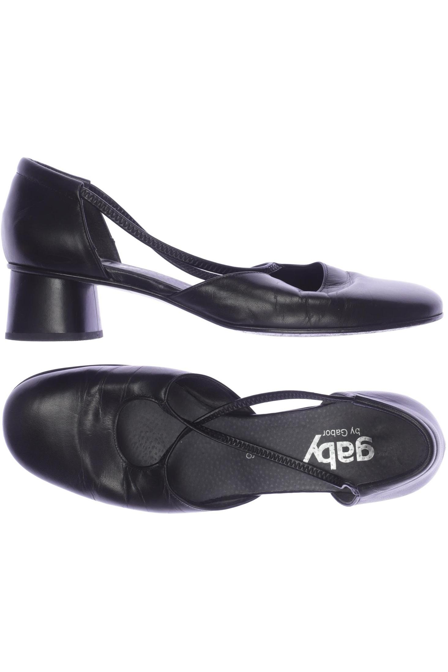

Gabor Damen Pumps, schwarz, Gr. 6
