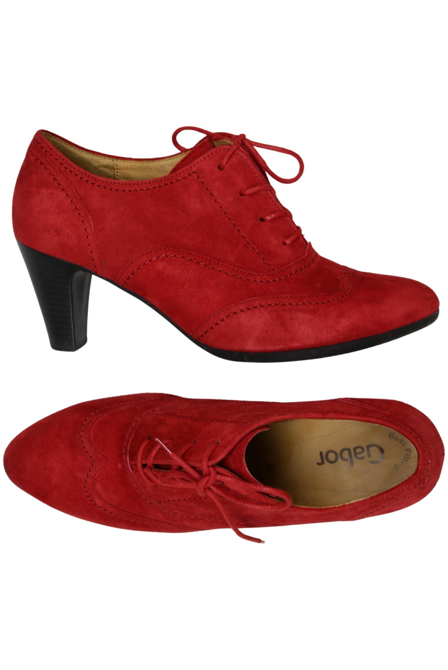 

Gabor Damen Pumps, rot, Gr. 6