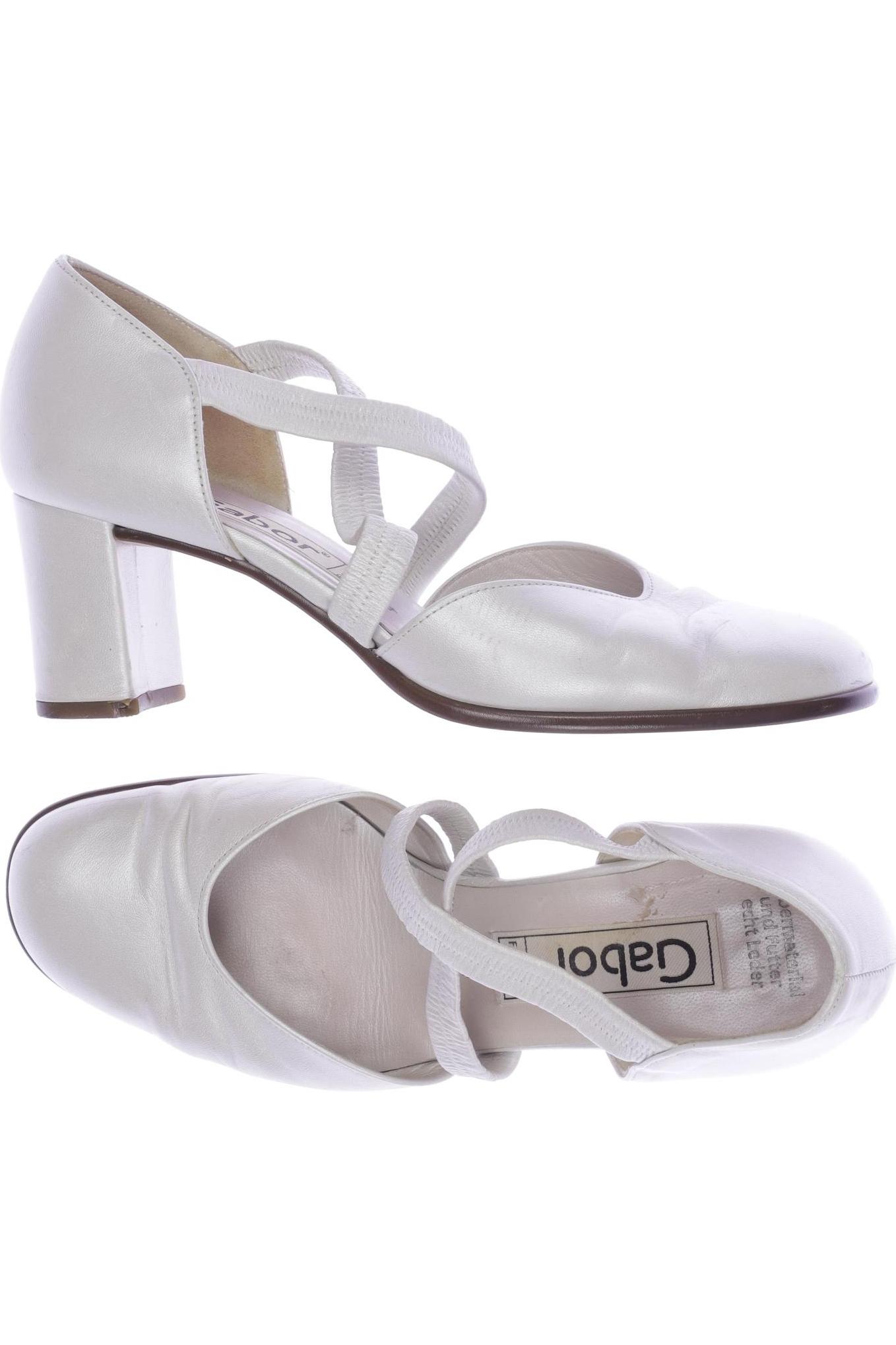

Gabor Damen Pumps, weiß, Gr. 4