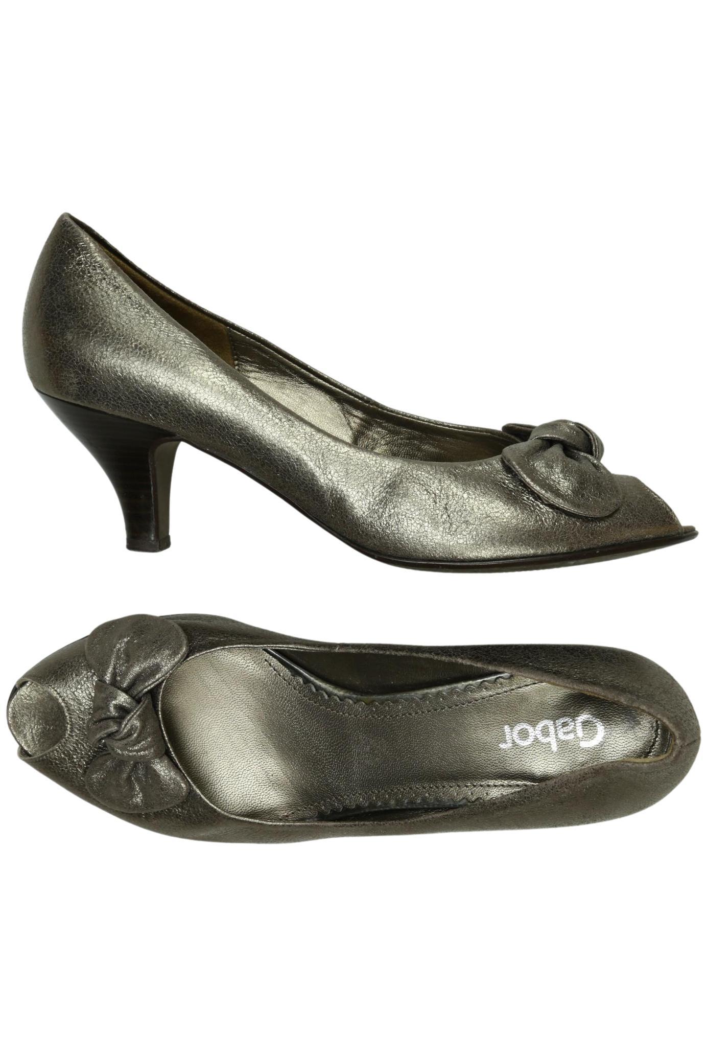 

Gabor Damen Pumps, silber, Gr. 7