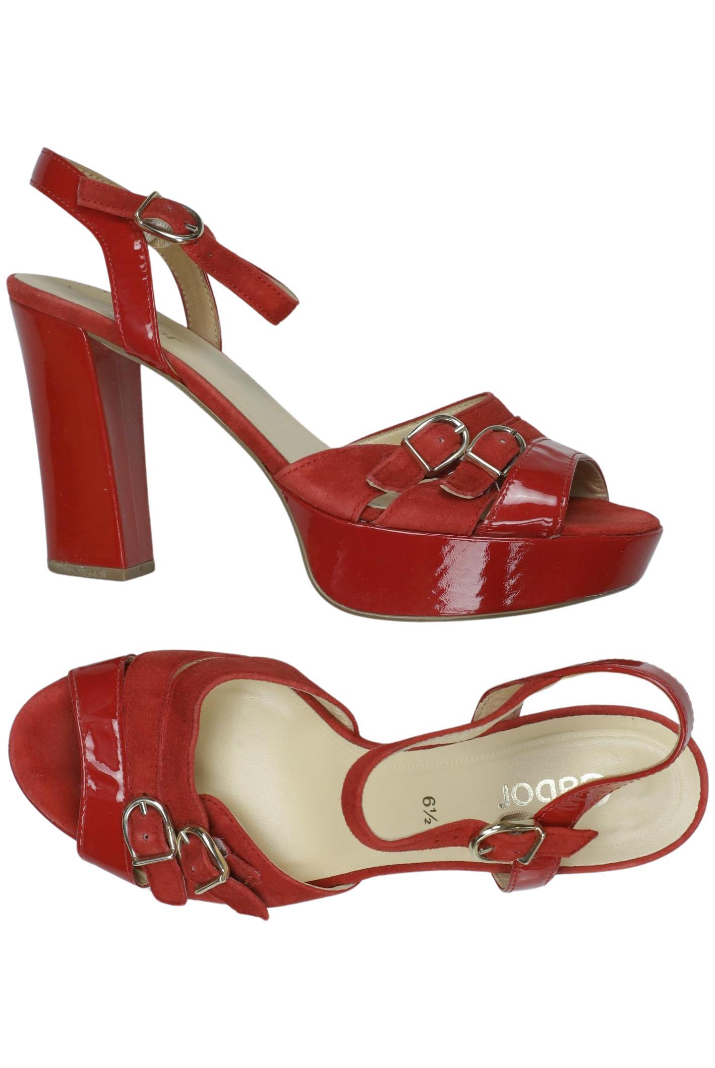 

Gabor Damen Pumps, rot, Gr. 6.5