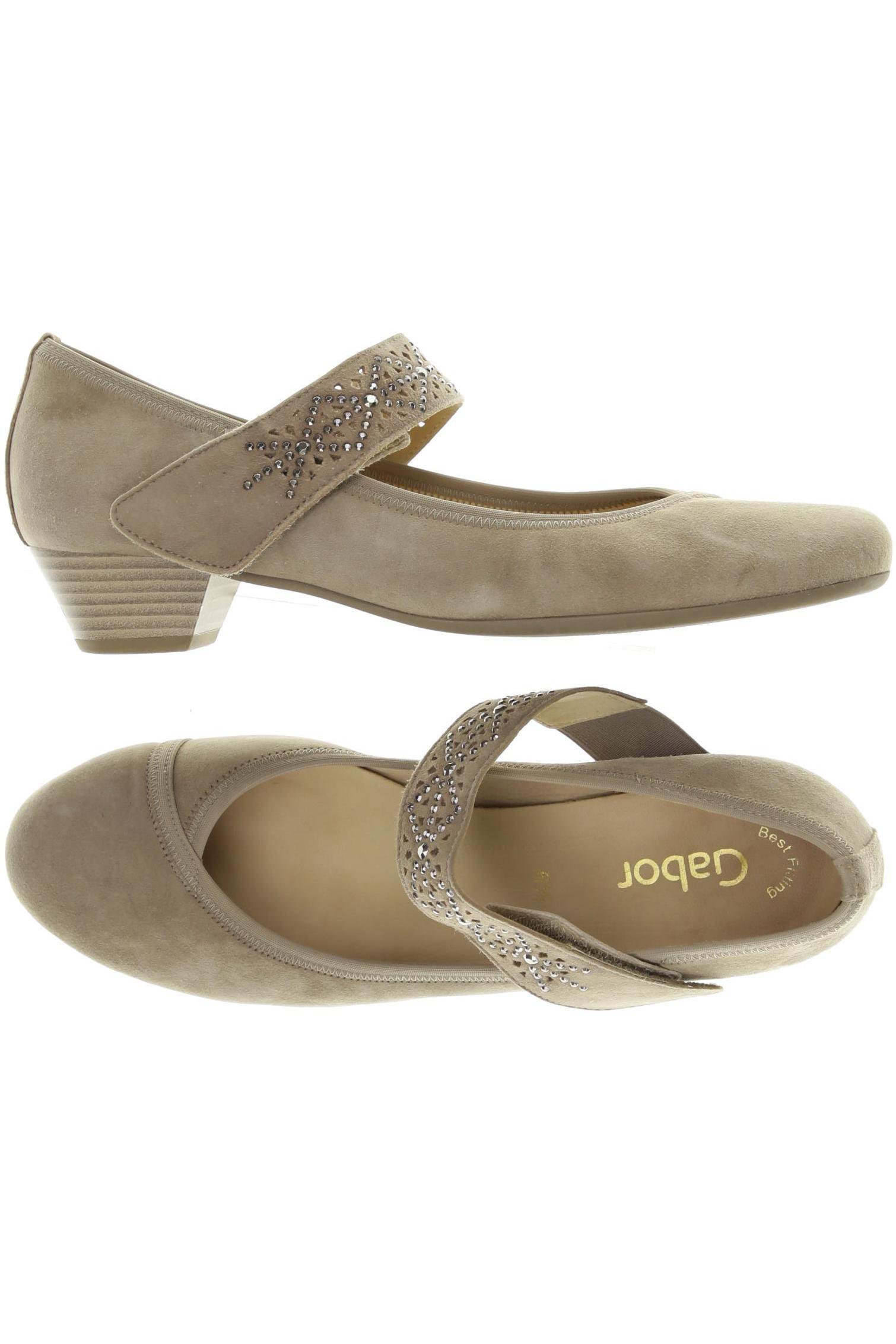 

Gabor Damen Pumps, beige, Gr. 6.5