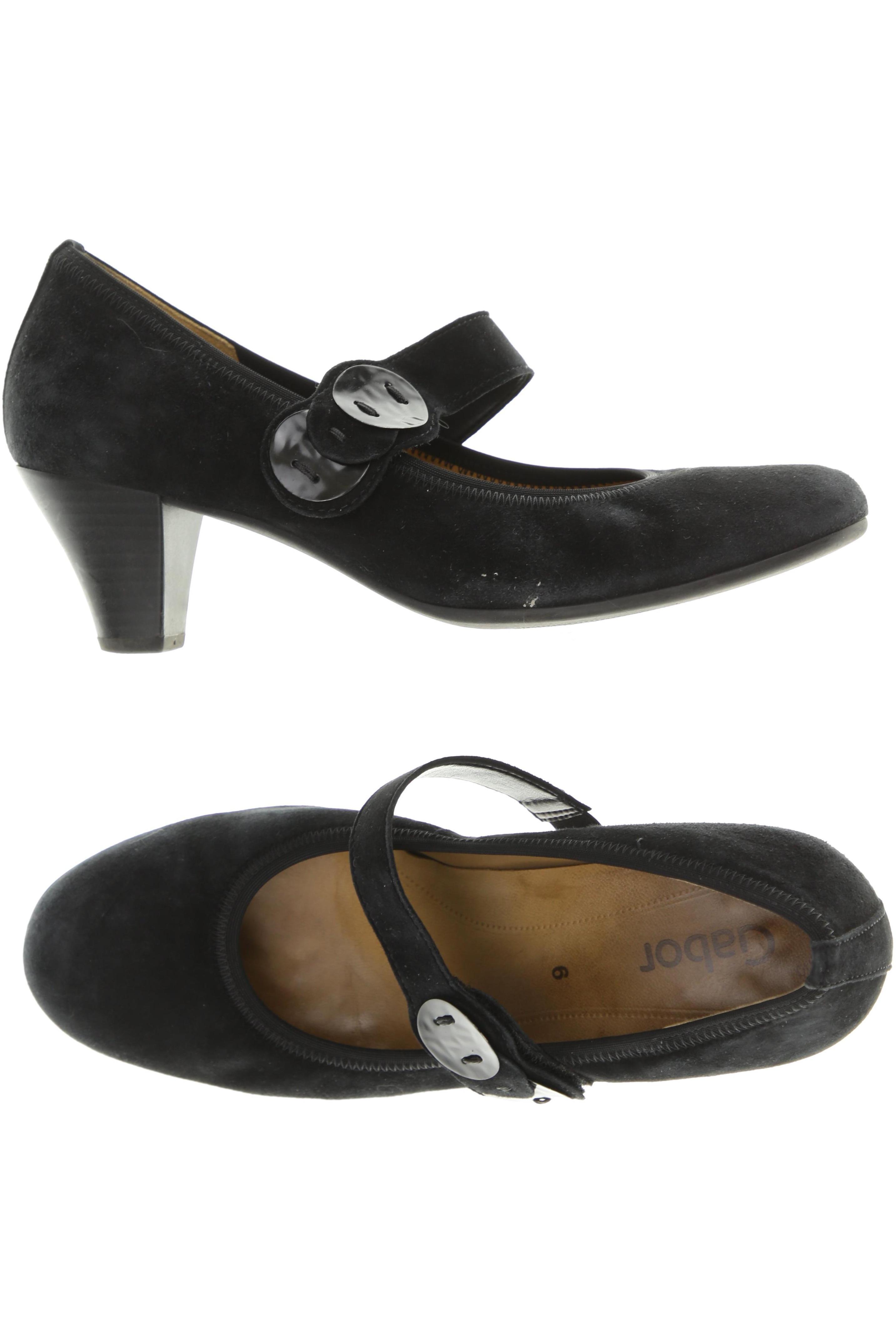 

Gabor Damen Pumps, schwarz, Gr. 6