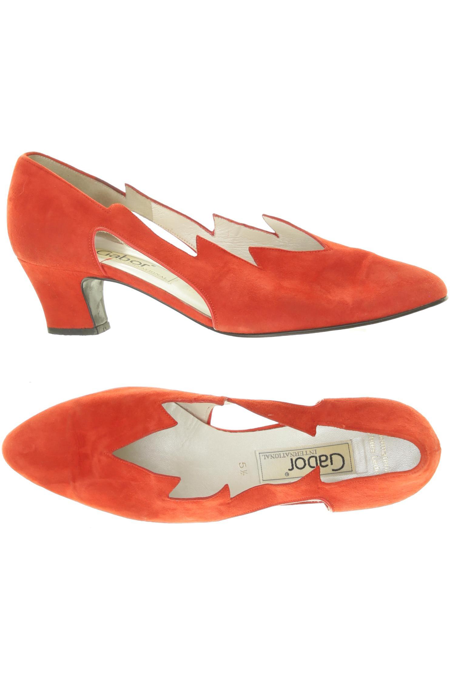 

Gabor Damen Pumps, rot, Gr. 5.5