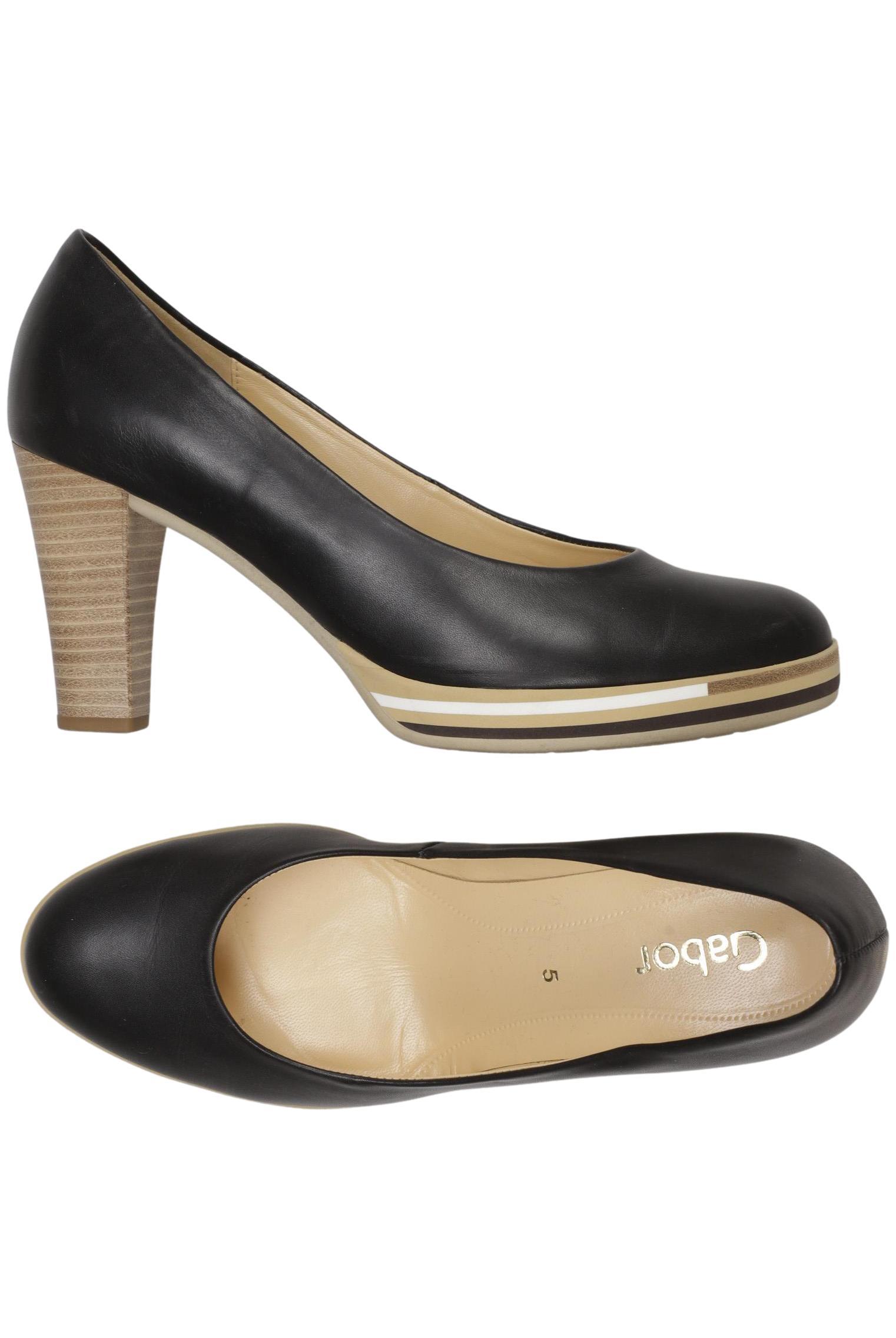 

Gabor Damen Pumps, schwarz, Gr. 5