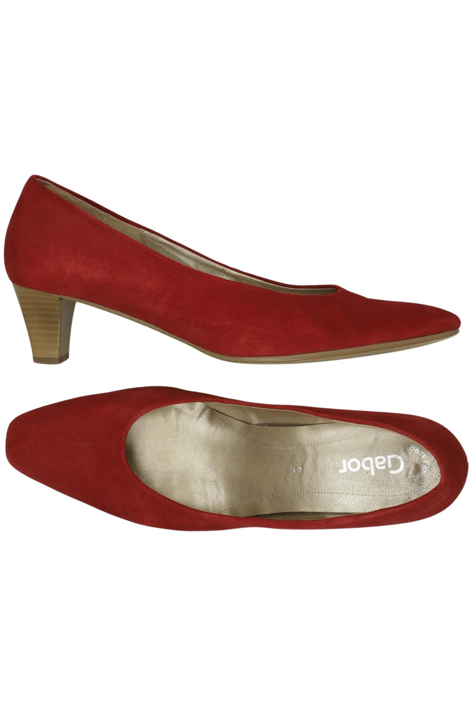 

Gabor Damen Pumps, rot, Gr. 8