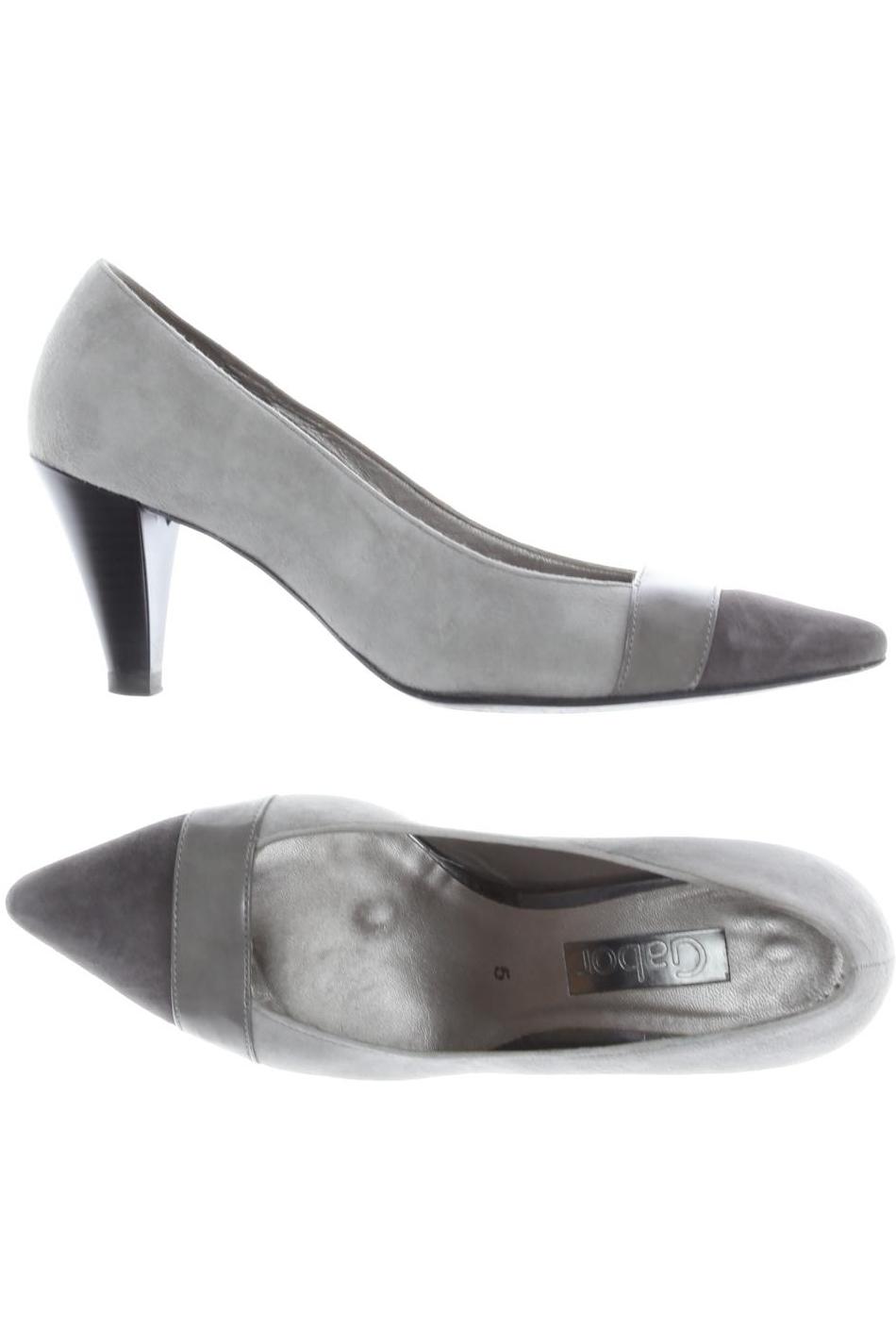 

Gabor Damen Pumps, grau, Gr. 5