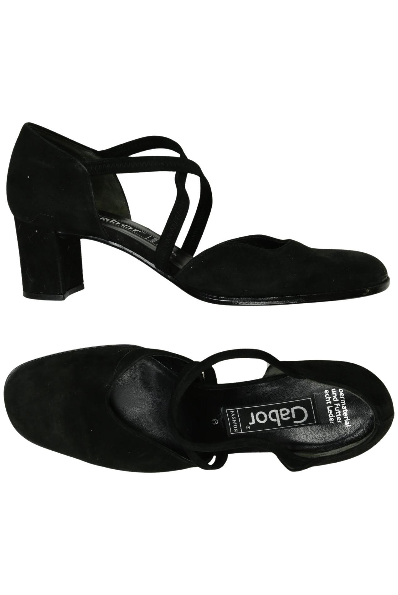 

Gabor Damen Pumps, schwarz, Gr. 6