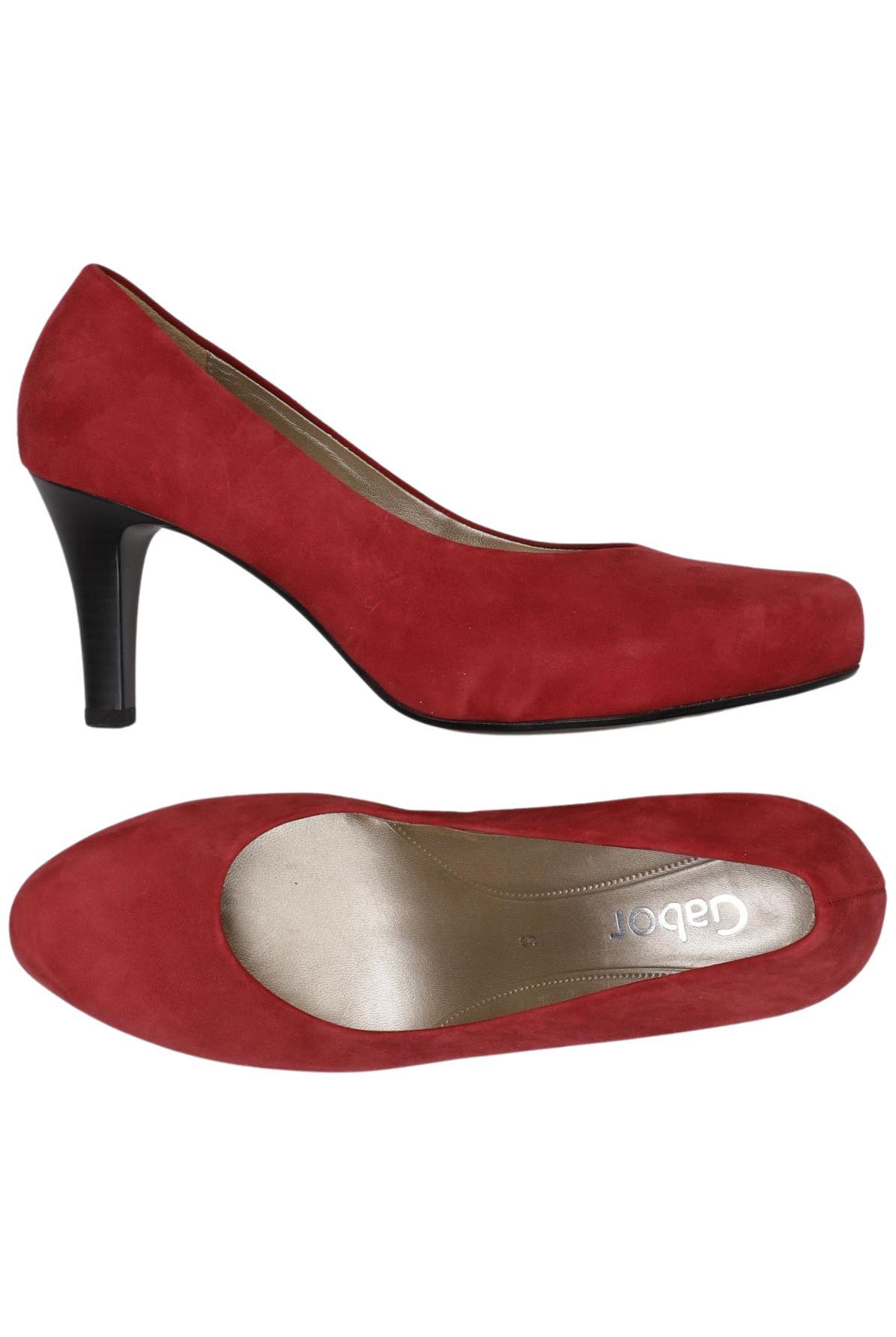 

Gabor Damen Pumps, rot, Gr. 5