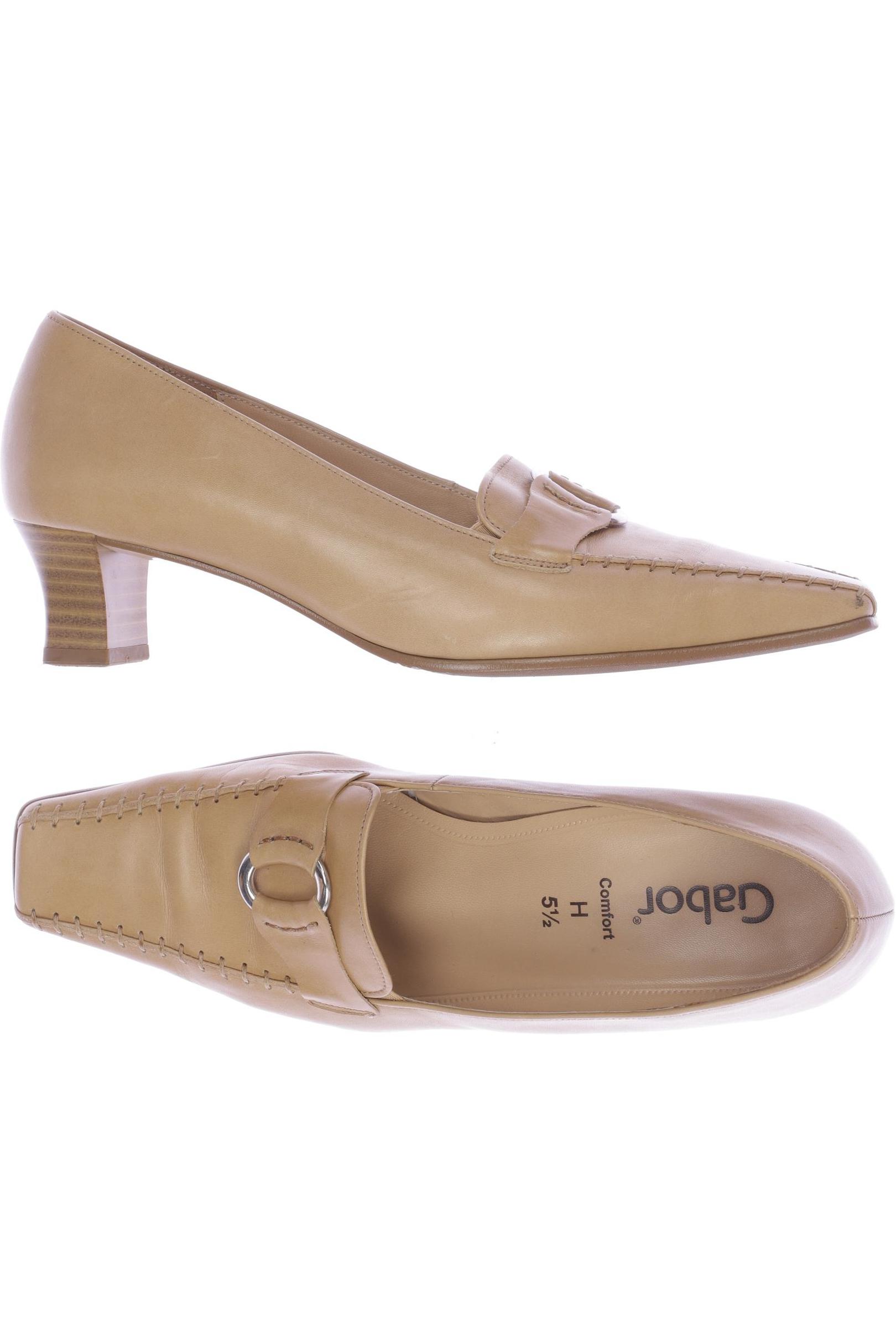 

Gabor Damen Pumps, beige, Gr. 5.5