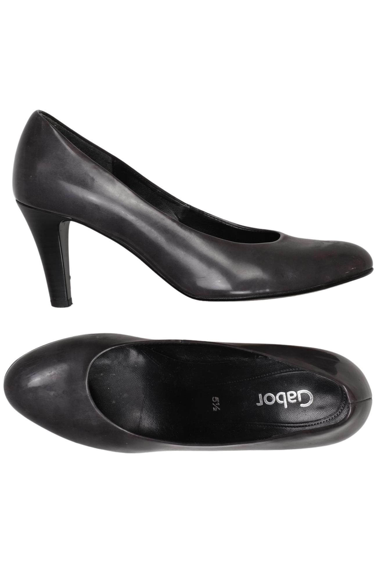 

Gabor Damen Pumps, grau, Gr. 5.5