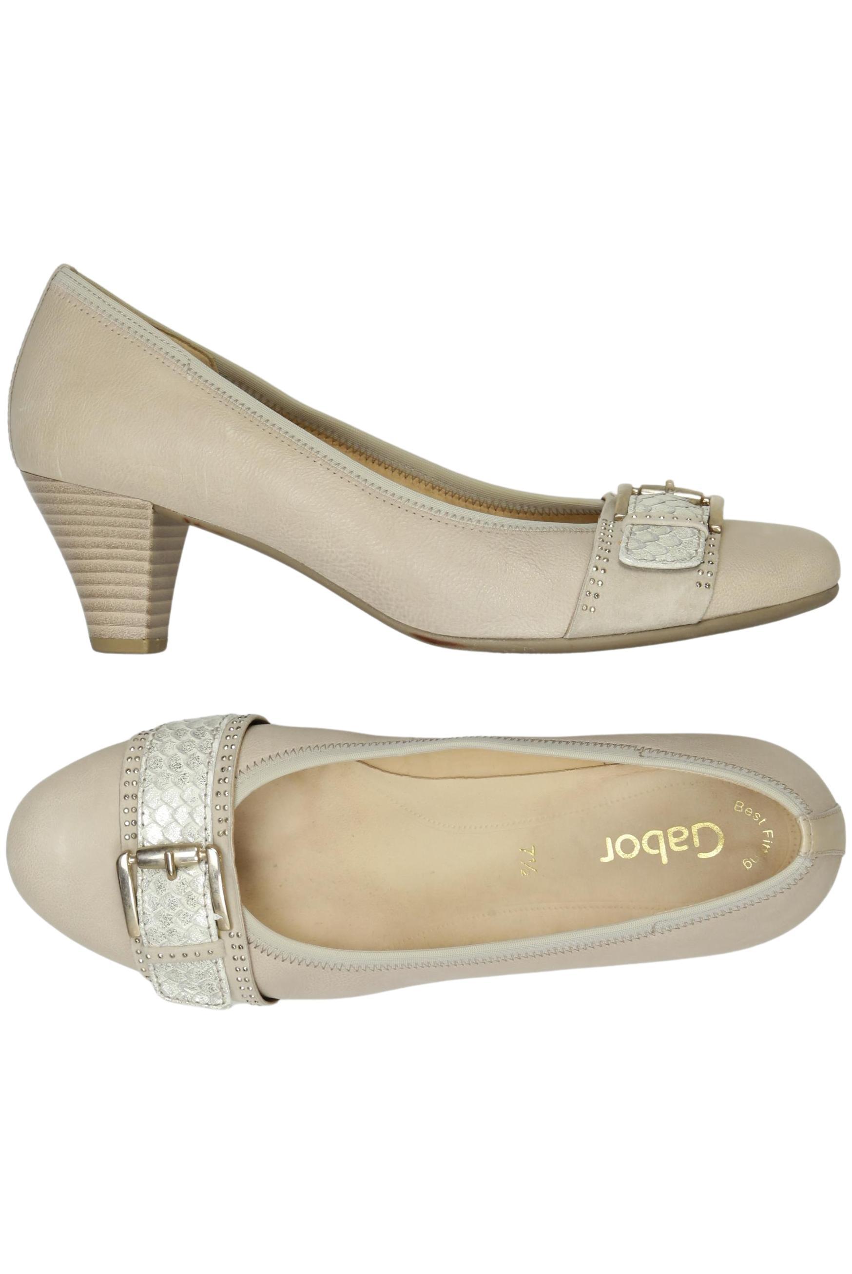 

Gabor Damen Pumps, beige, Gr. 7.5