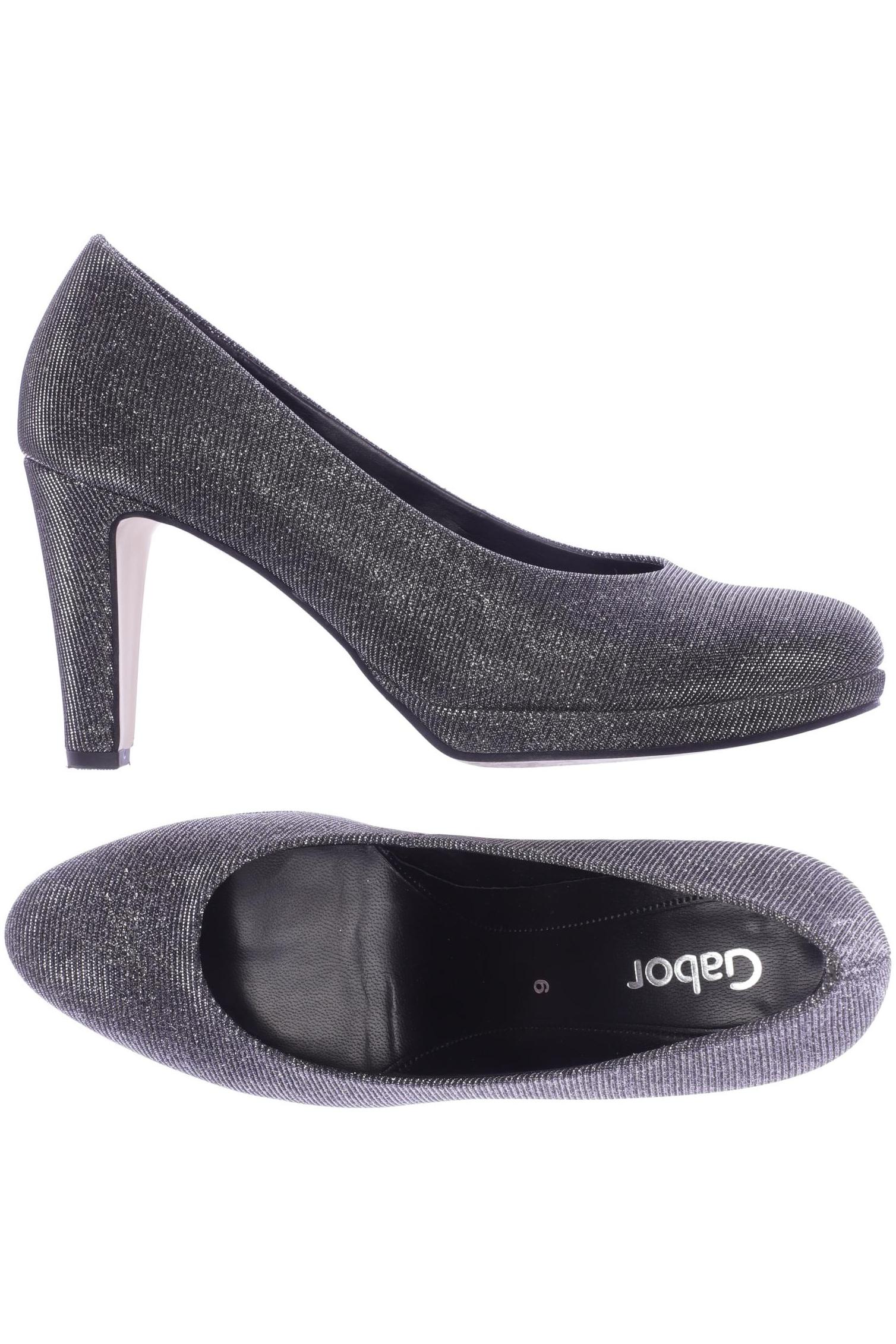 

Gabor Damen Pumps, silber, Gr. 6