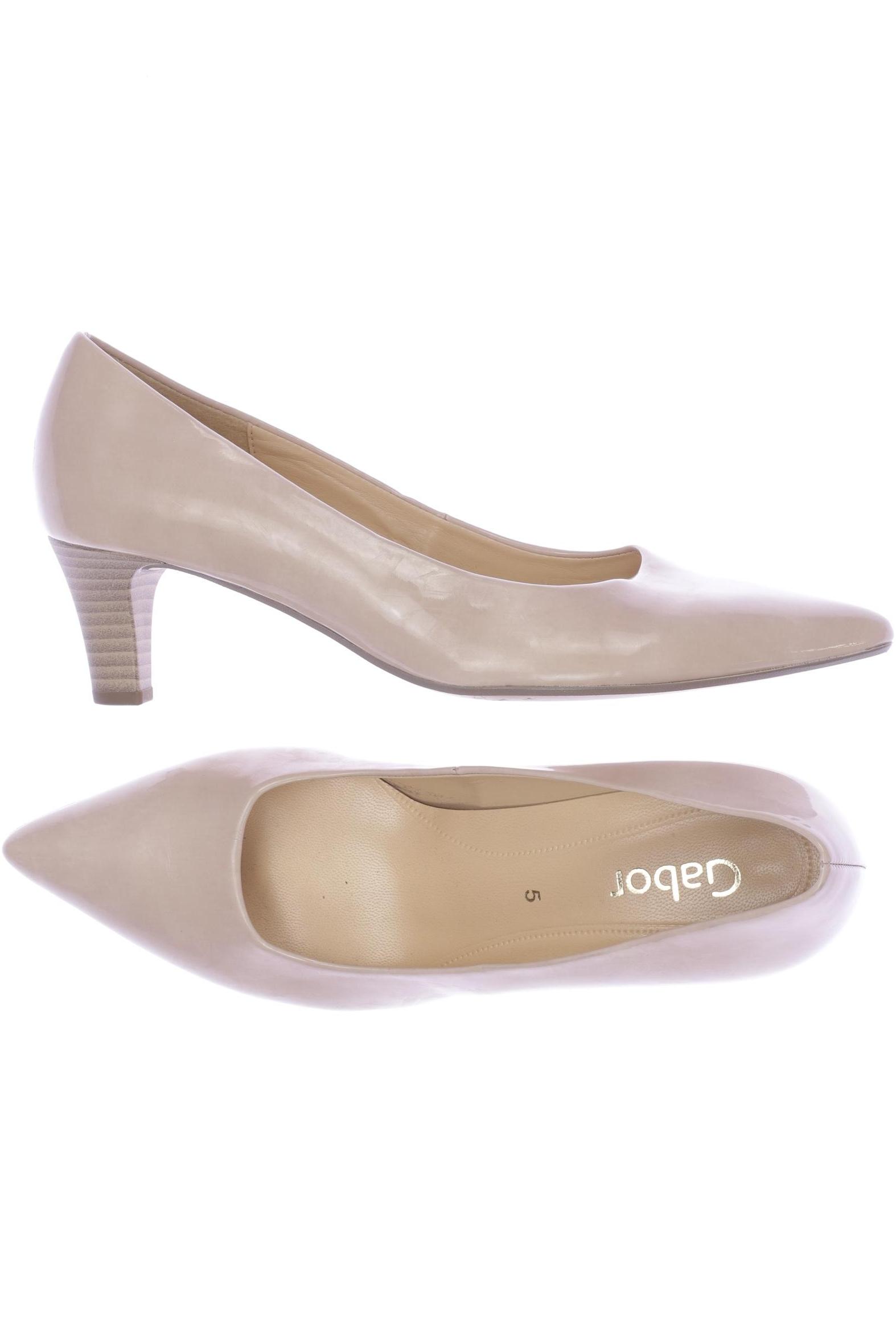 

Gabor Damen Pumps, beige, Gr. 5