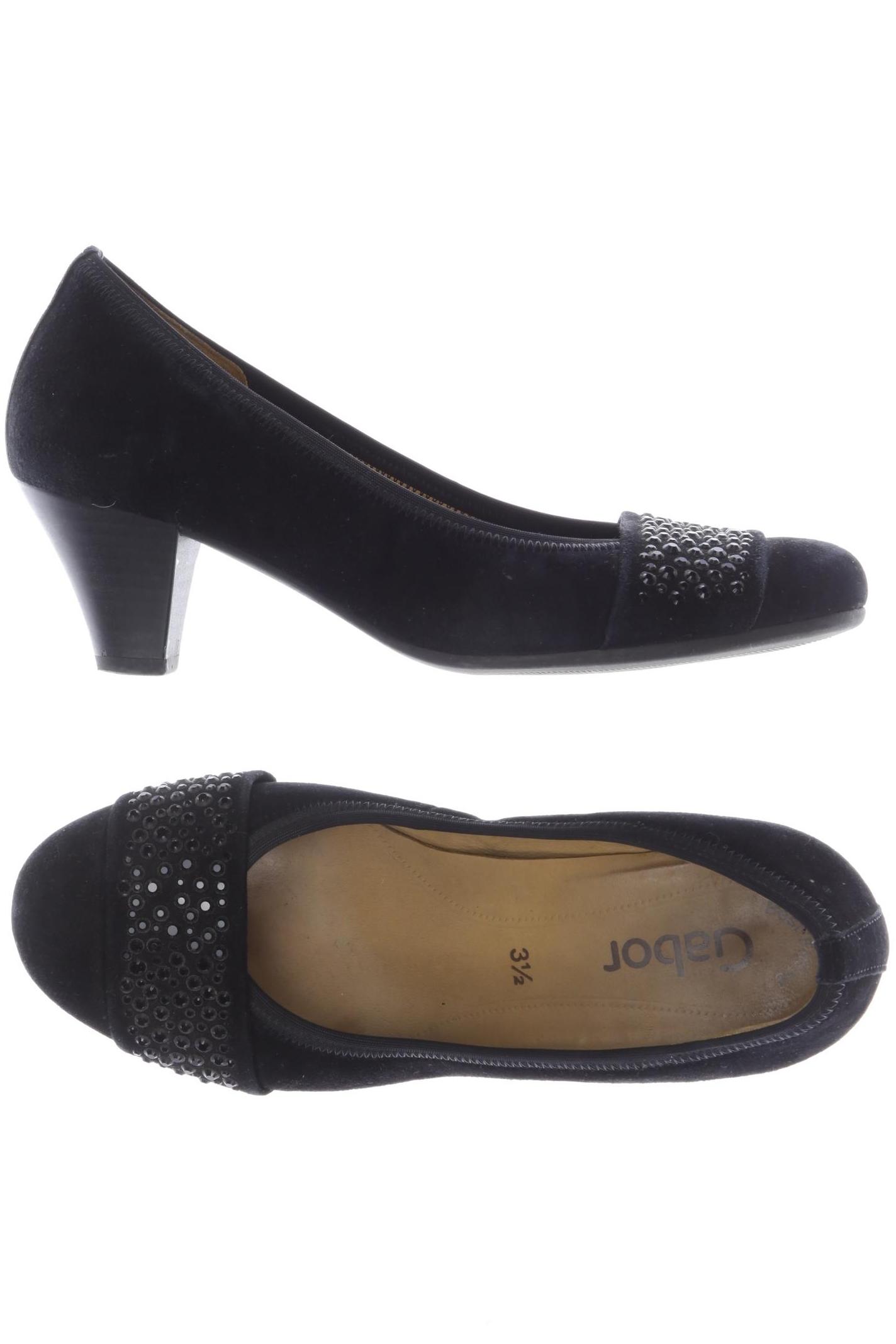 

Gabor Damen Pumps, schwarz, Gr. 3.5