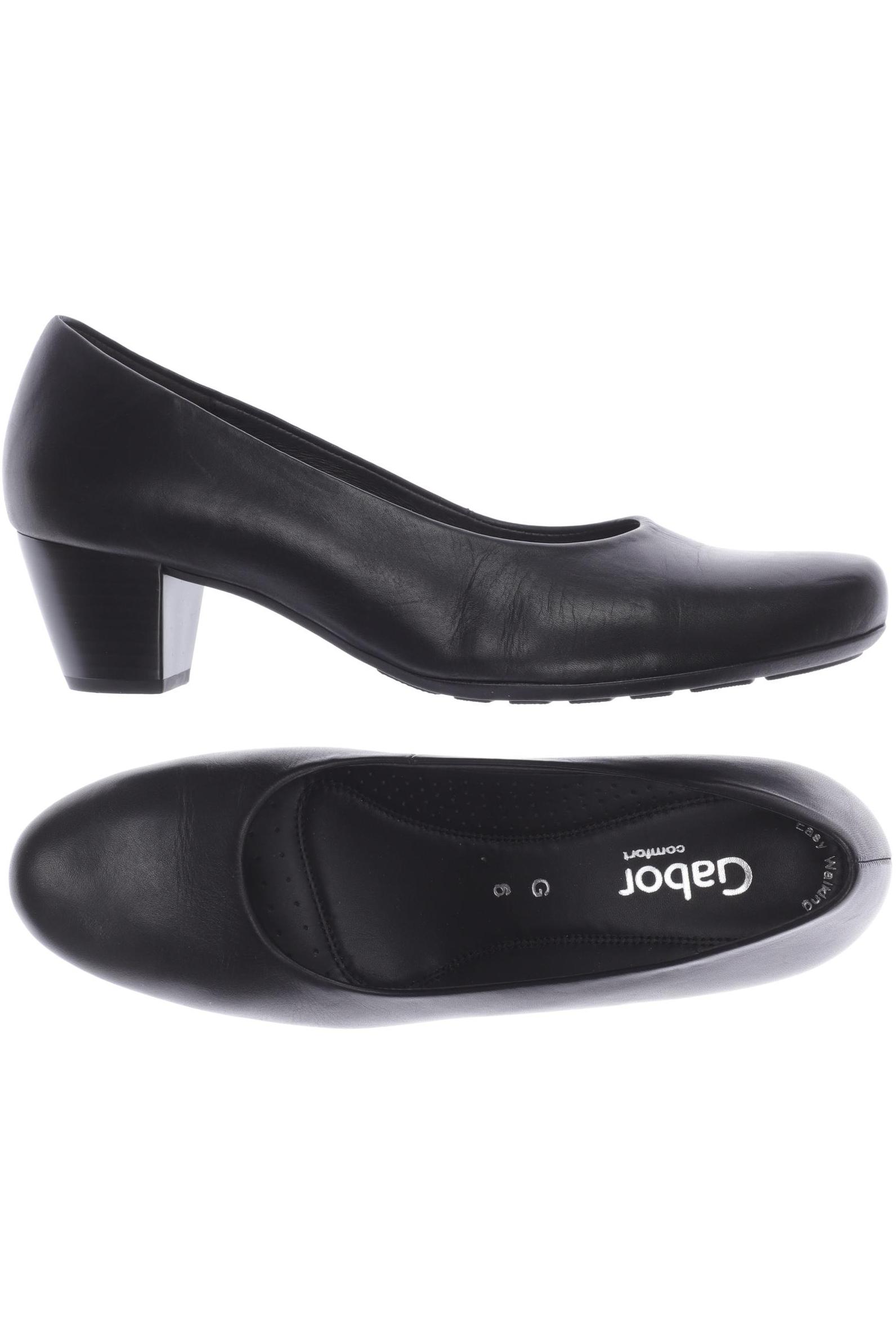 

Gabor Damen Pumps, schwarz, Gr. 6.5