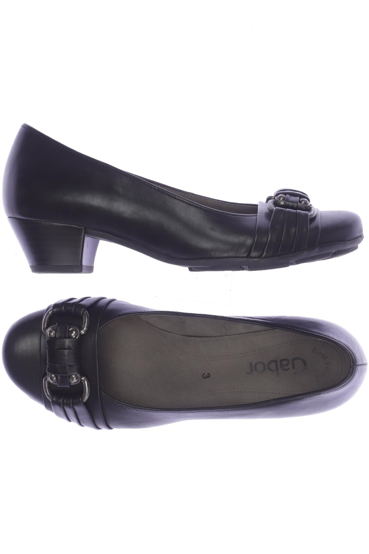 

Gabor Damen Pumps, schwarz, Gr. 3