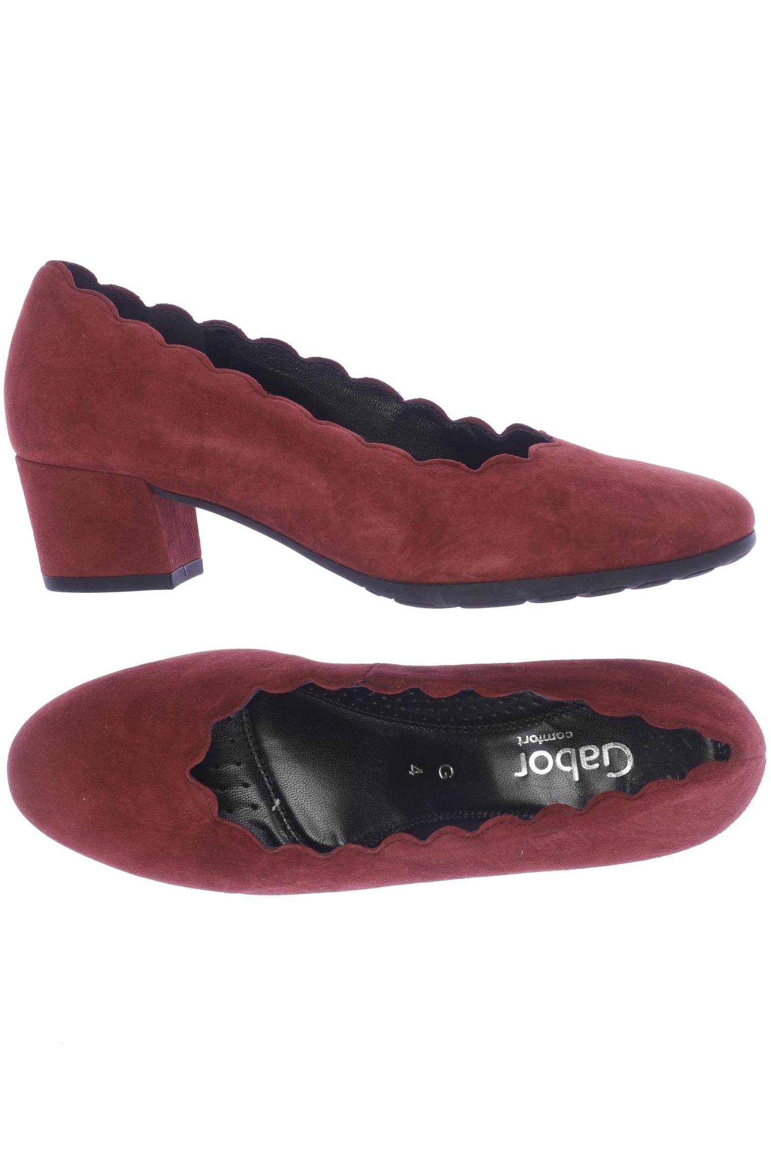 

Gabor Damen Pumps, rot, Gr. 4