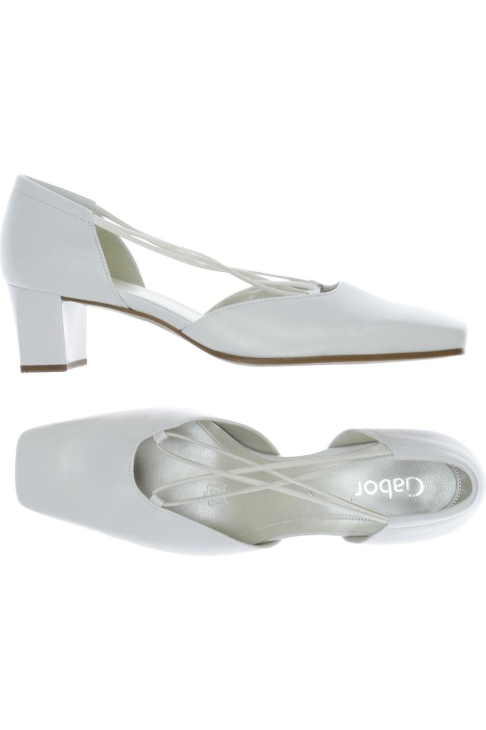 

Gabor Damen Pumps, weiß, Gr. 7