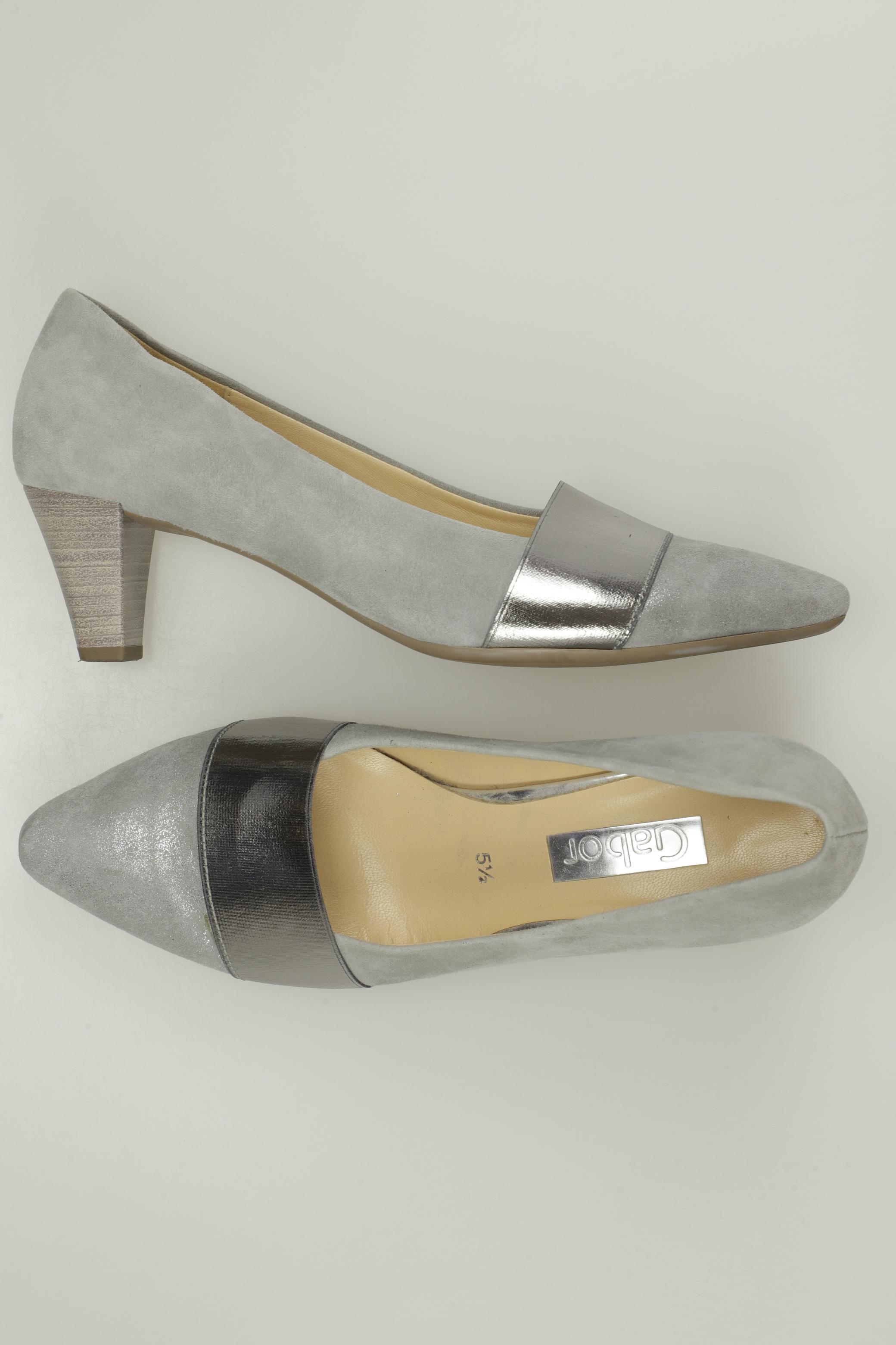

Gabor Damen Pumps, grau, Gr. 5.5