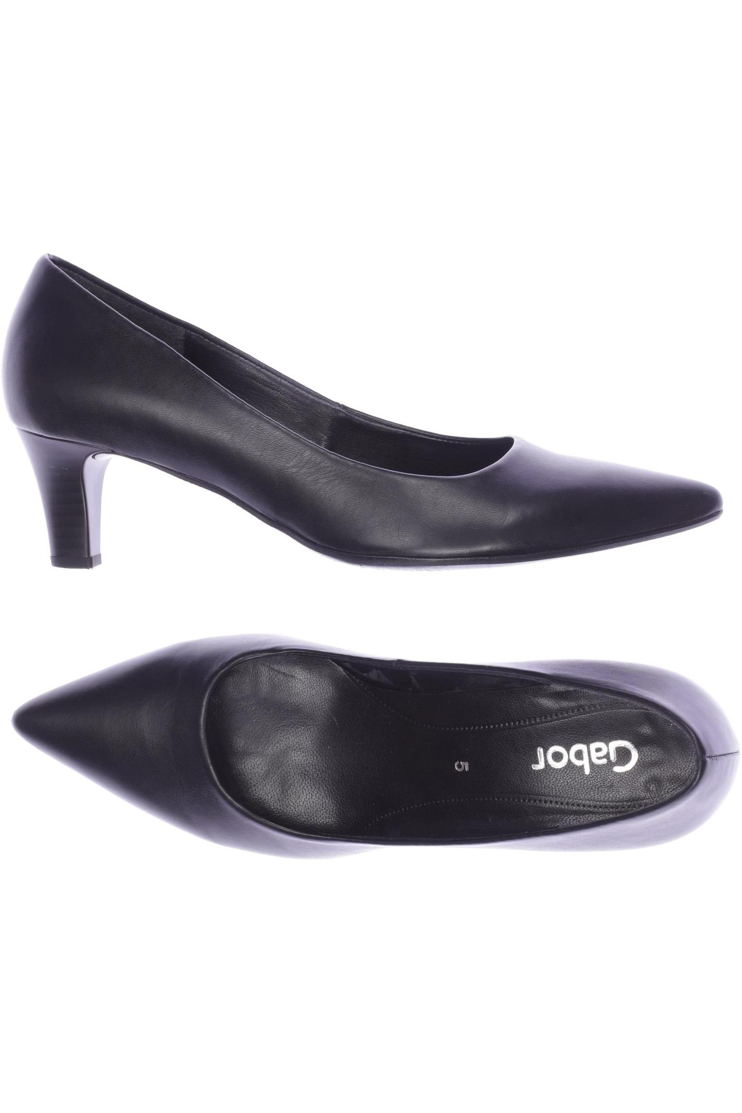 

Gabor Damen Pumps, schwarz, Gr. 5