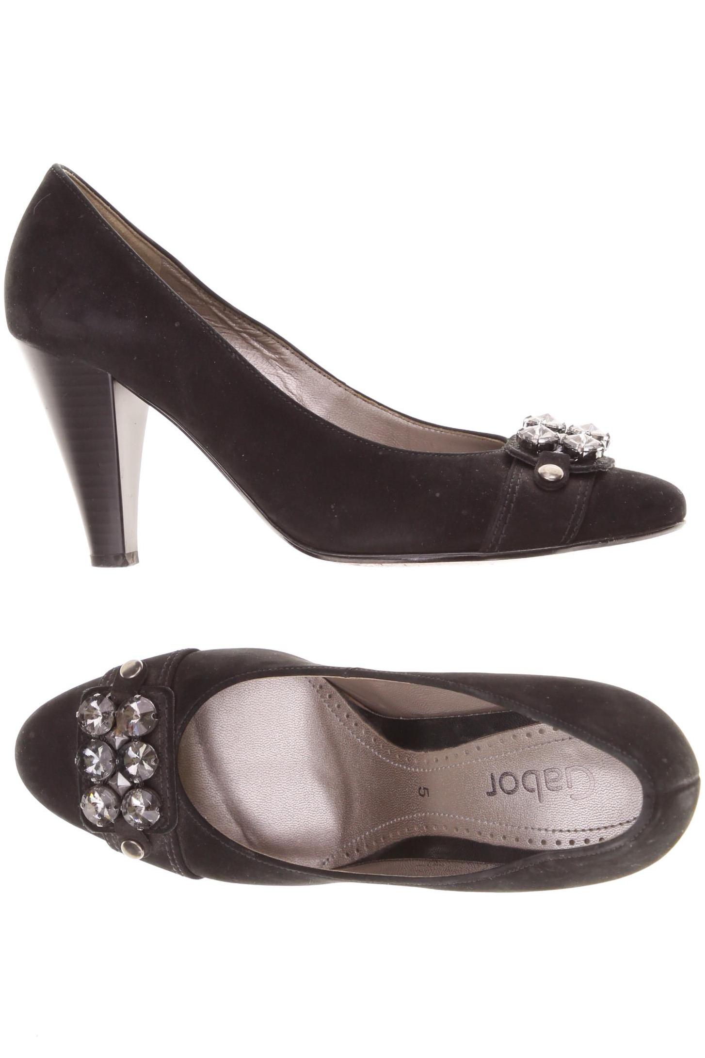 

Gabor Damen Pumps, schwarz, Gr. 5