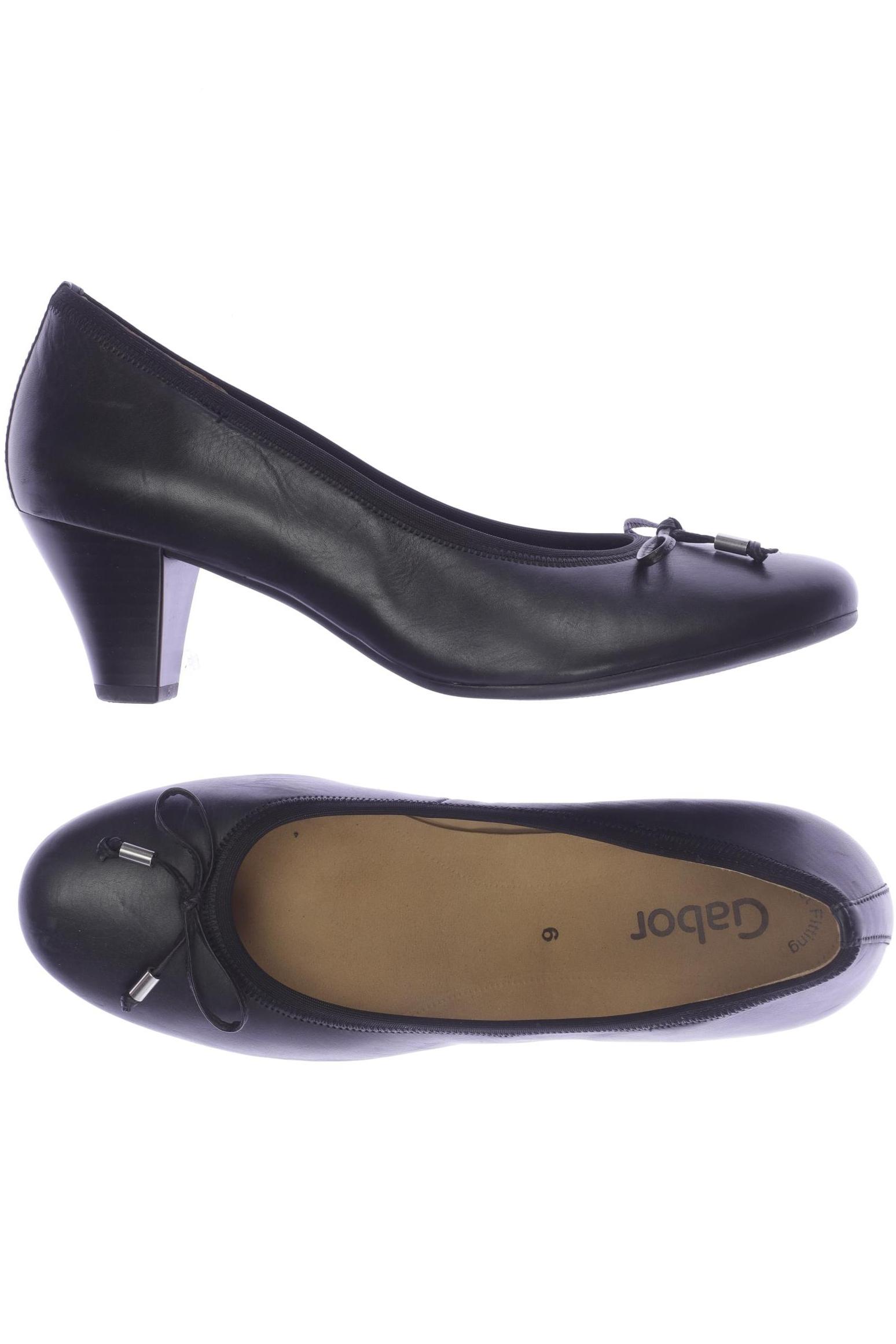 

Gabor Damen Pumps, schwarz, Gr. 6